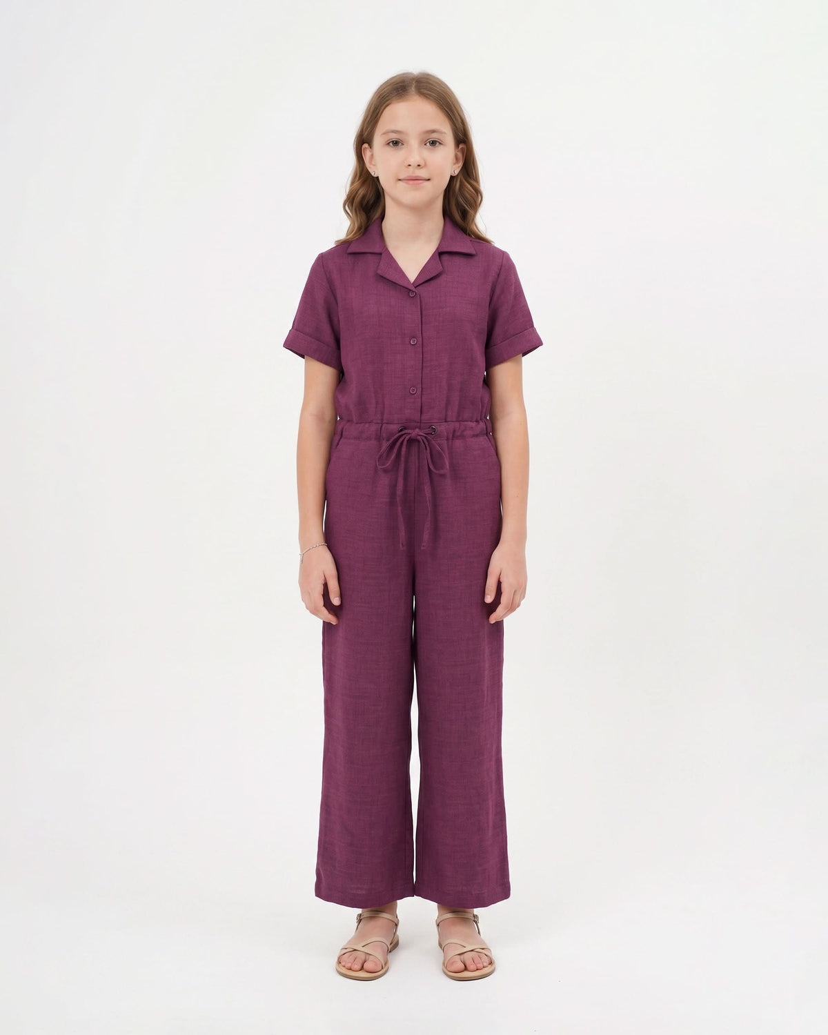 Eminent Girls’ Woven Jumpsuit, Girls Half Sleeves Suit, Eminent, Chase Value