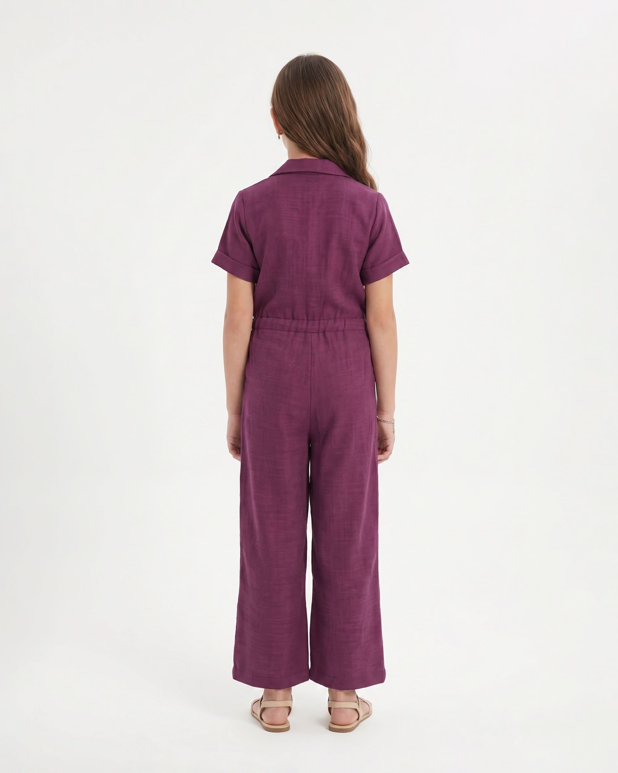 Eminent Girls’ Woven Jumpsuit, Girls Half Sleeves Suit, Eminent, Chase Value