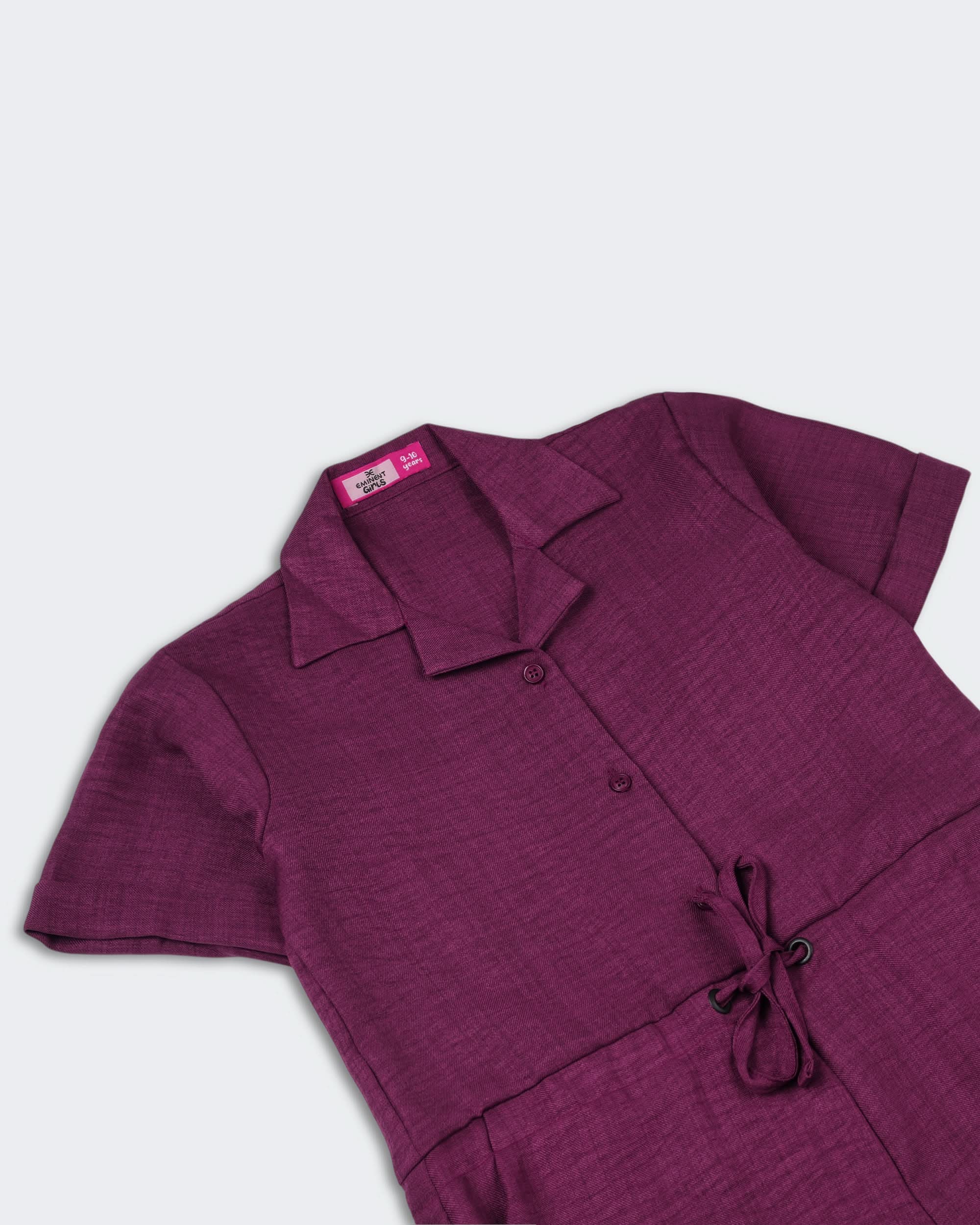 Eminent Girls’ Woven Jumpsuit, Girls Half Sleeves Suit, Eminent, Chase Value