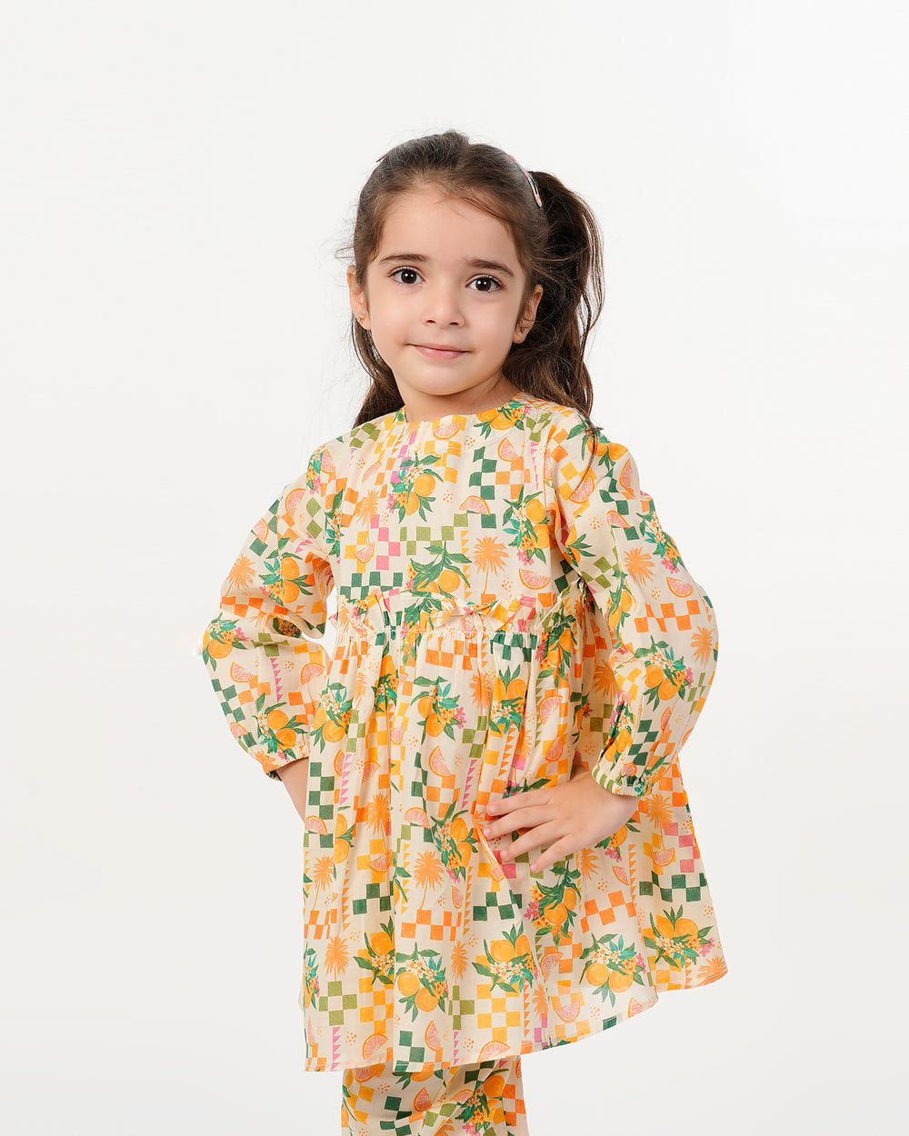 Eminent Girls Printed Stitched Shalwar Suit - Multi Color, Girls Shalwar Kameez, Eminent, Chase Value