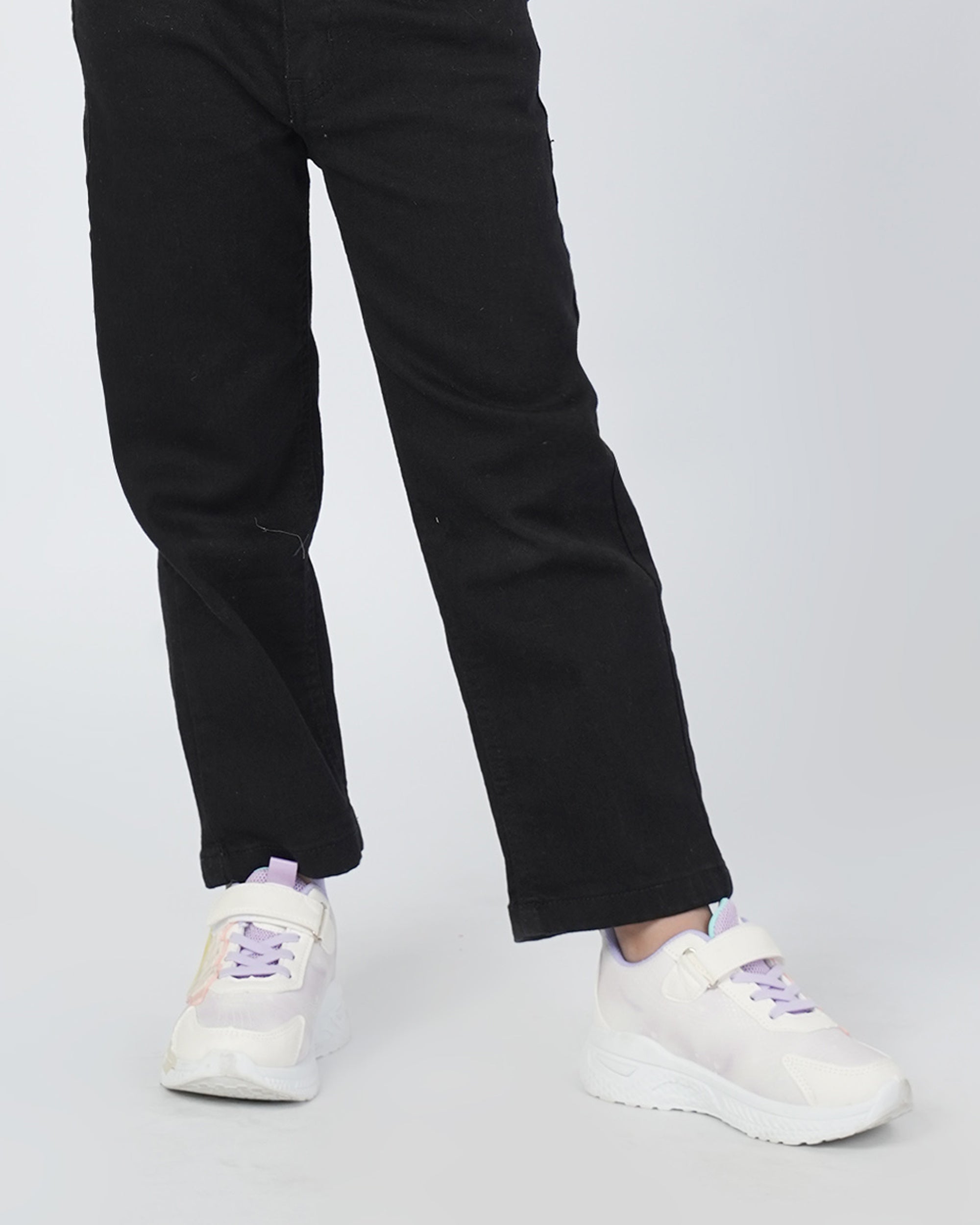 Eminent Girls Straight Fit Denim Pant