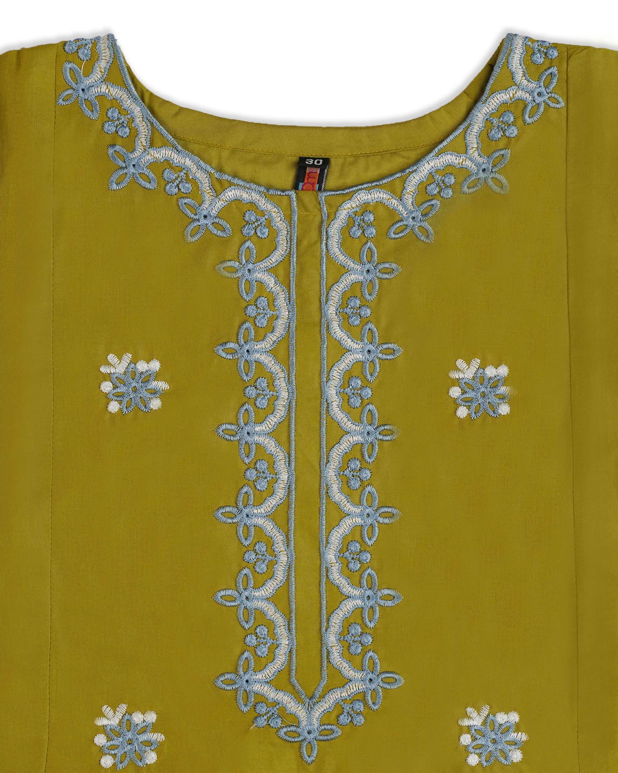 Girls Embroidered Shalwar Suit, Girls Shalwar Kameez, Chase Value, Chase Value