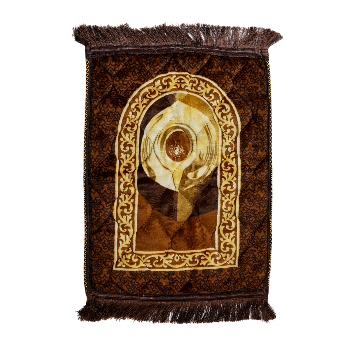 Prayer Mat Kids Series - 42*60 CM - Brown, Prayer Accessories, Chase Value, Chase Value