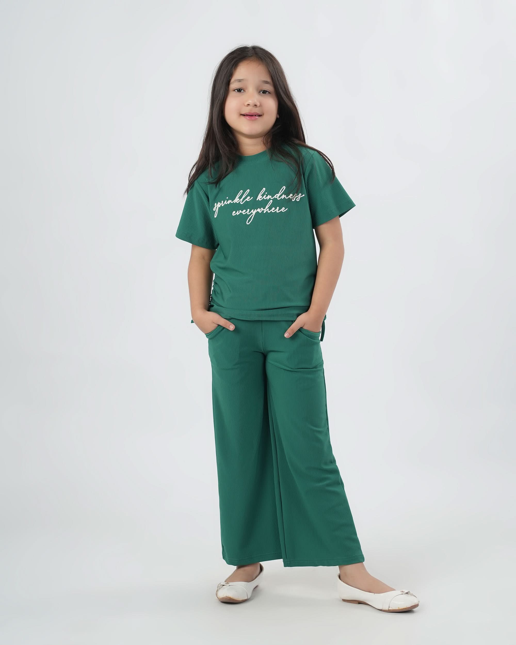 Eminent Girls Half Sleeves Co-Ord Set, Girls Co-Ord Suit, Eminent, Chase Value