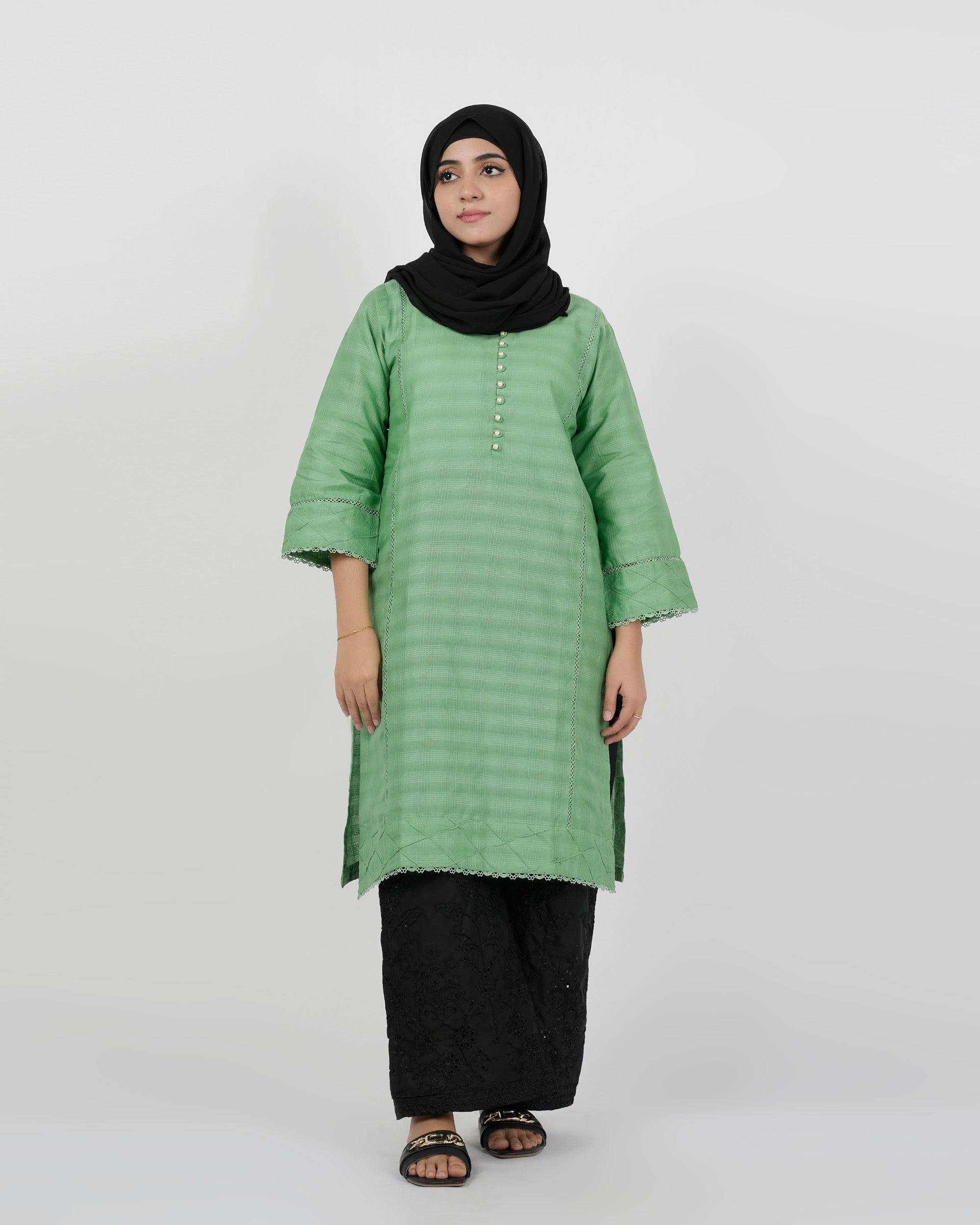 Valuables Women Jacquard Kurti, Women Ready Kurtis, Chase Value, Chase Value