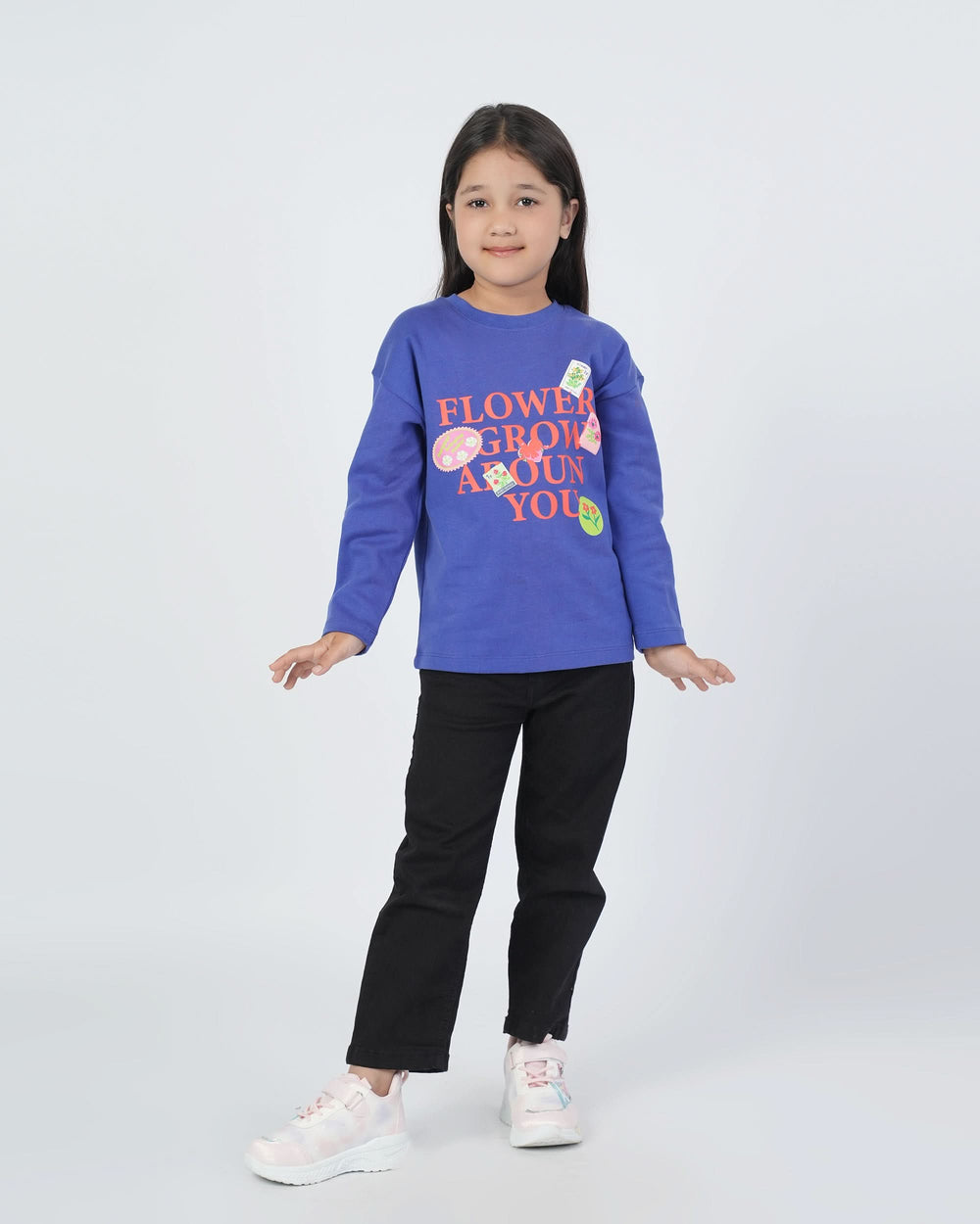 Eminent Girl Full Sleeves T-Shirt, Girls T-Shirts, Eminent, Chase Value