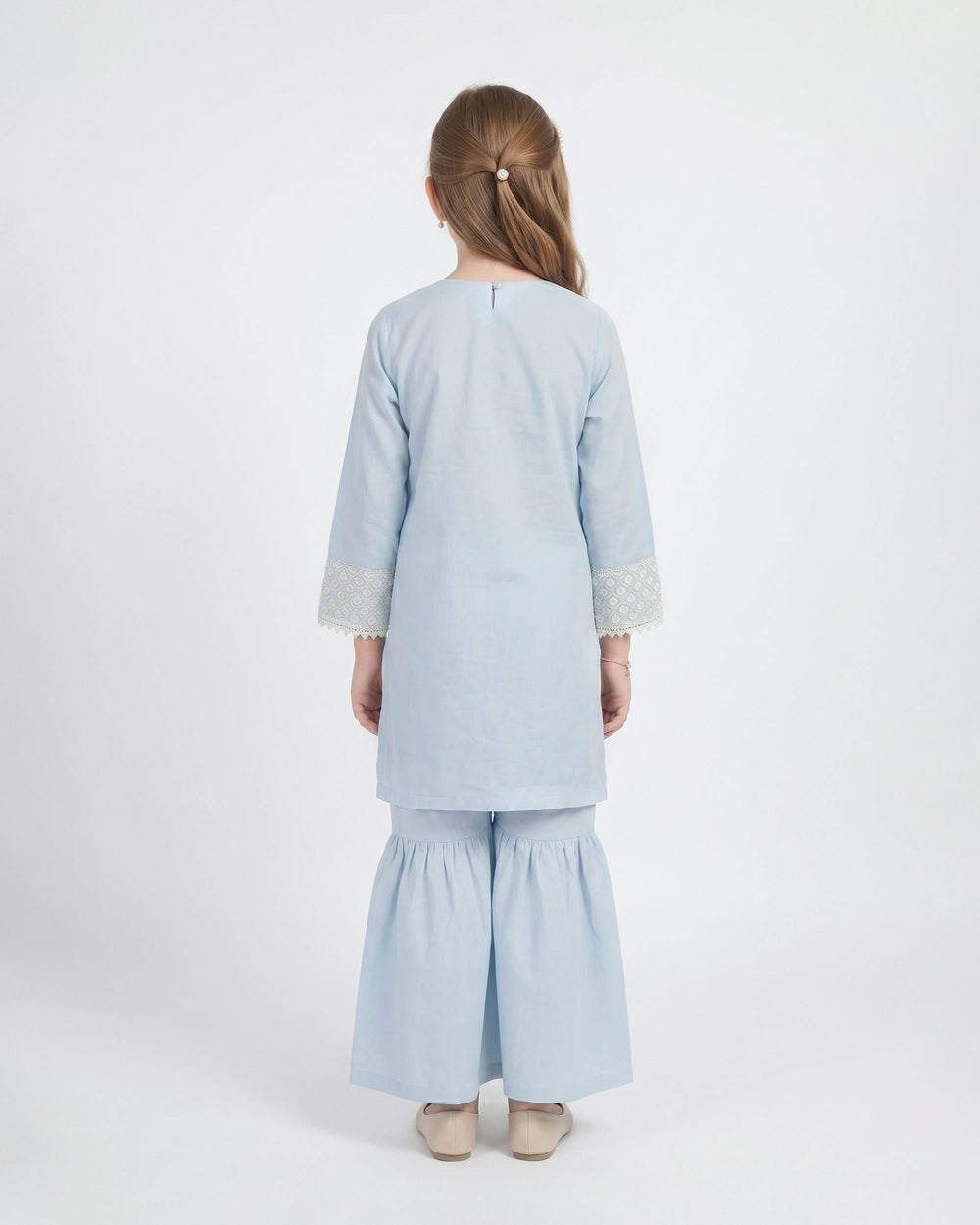 Girl’s Embroidered 2Pc Suit, Girls Shalwar Kameez, Chase Value, Chase Value