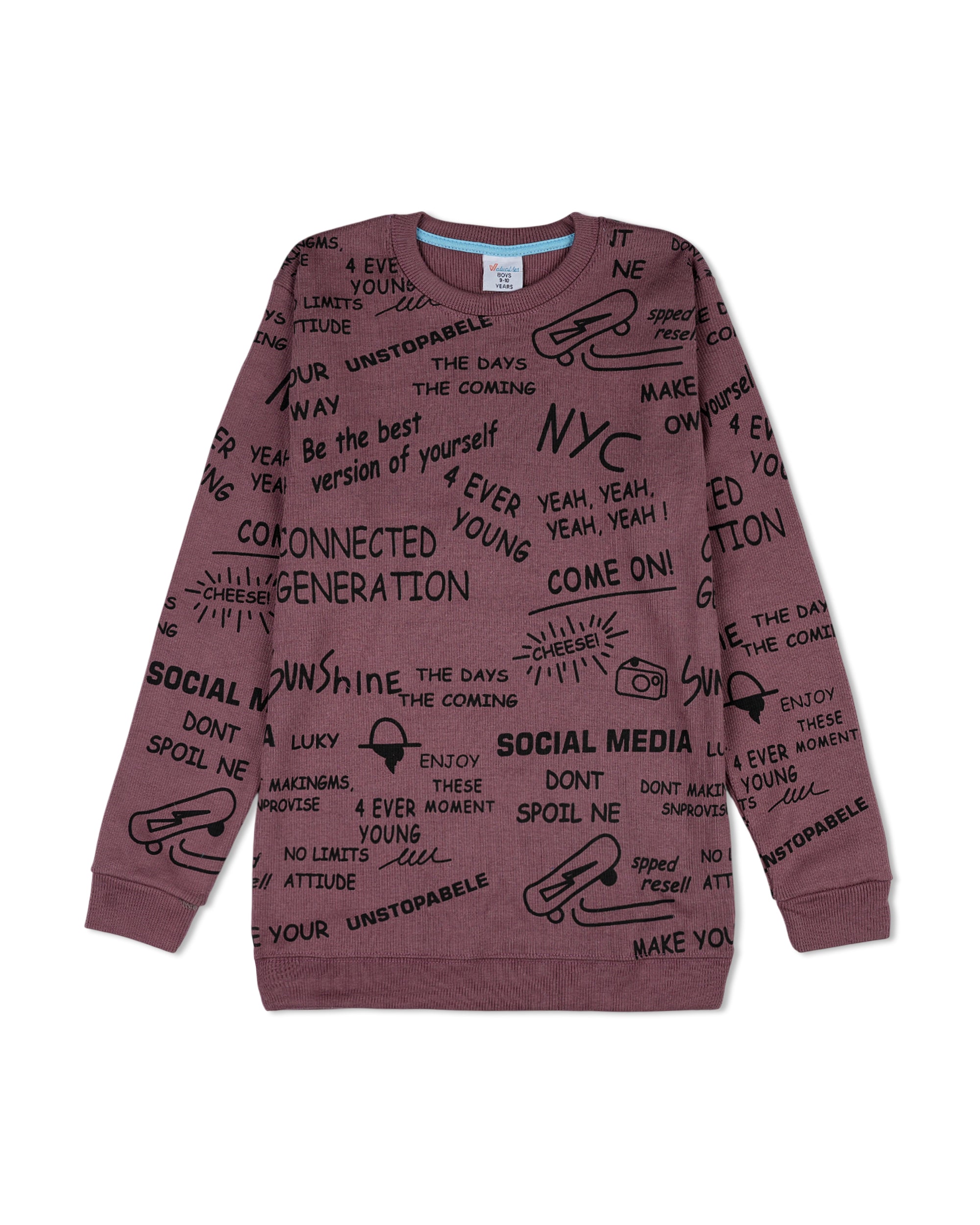 Valuables Boys’ Sweatshirt, Boys Hoodies & Sweat Shirts, Chase Value, Chase Value