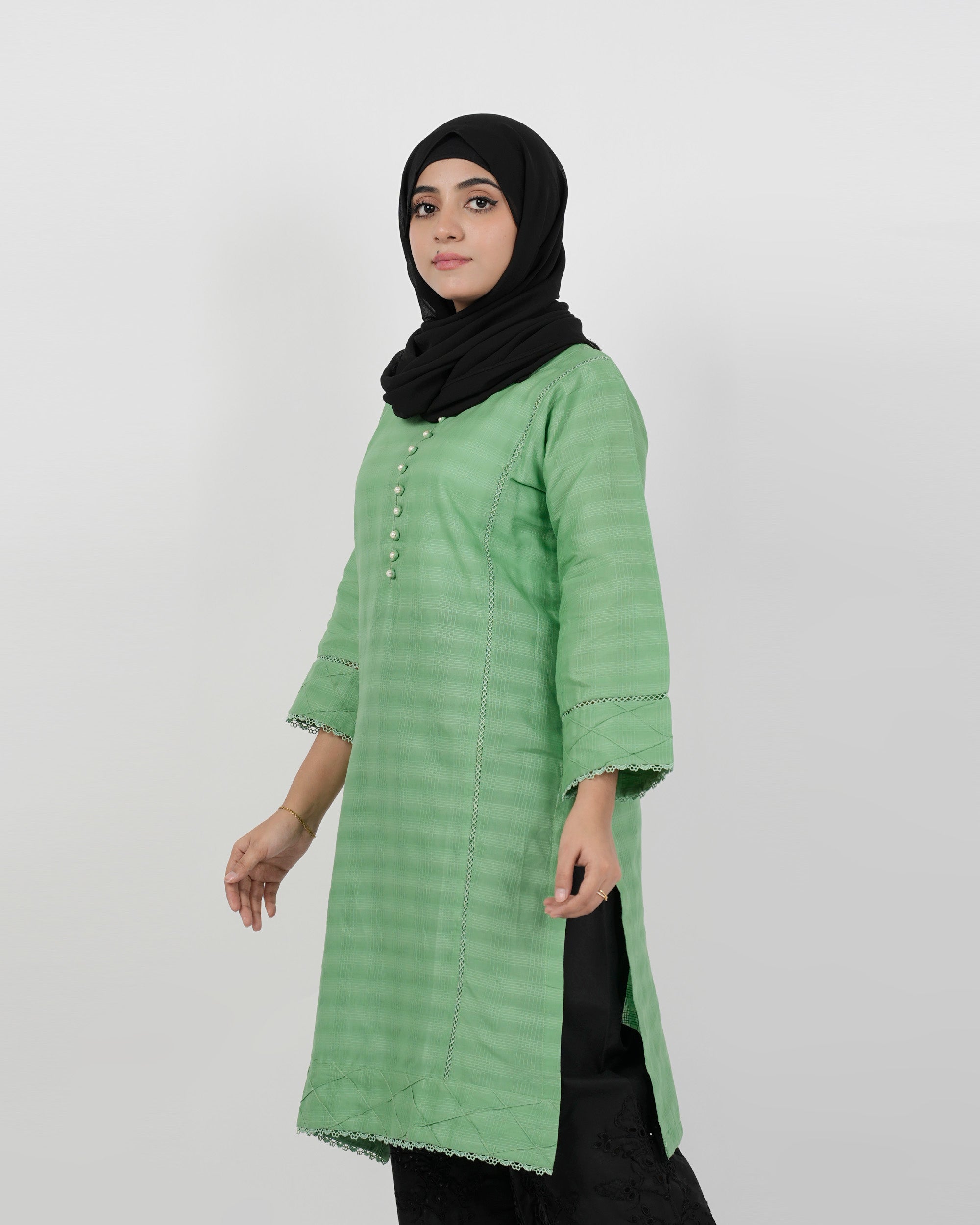 Valuables Women Jacquard Kurti, Women Ready Kurtis, Chase Value, Chase Value
