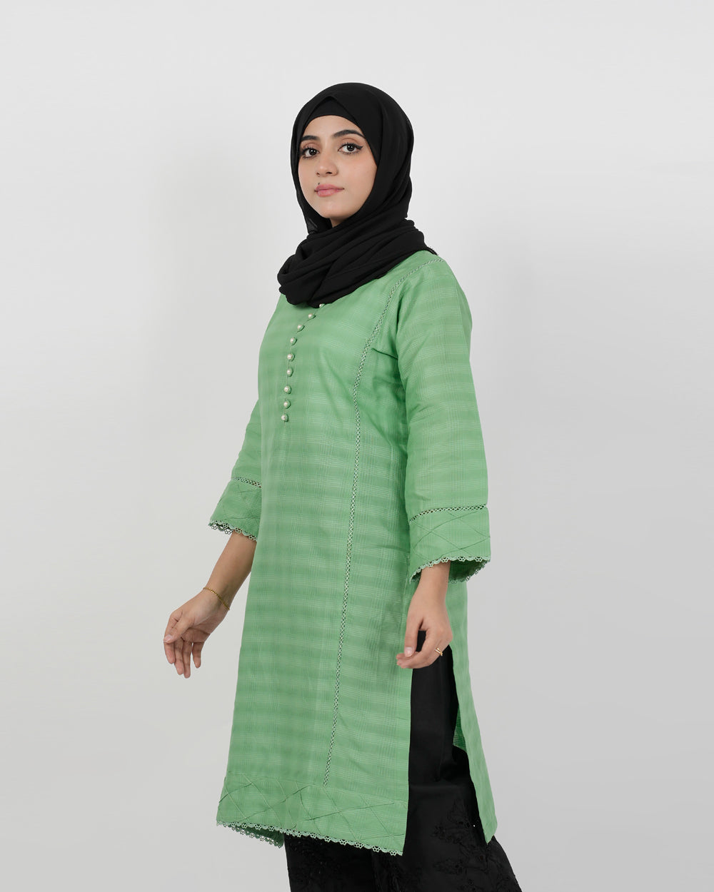 Valuables Women Jacquard Kurti, Women Ready Kurtis, Chase Value, Chase Value