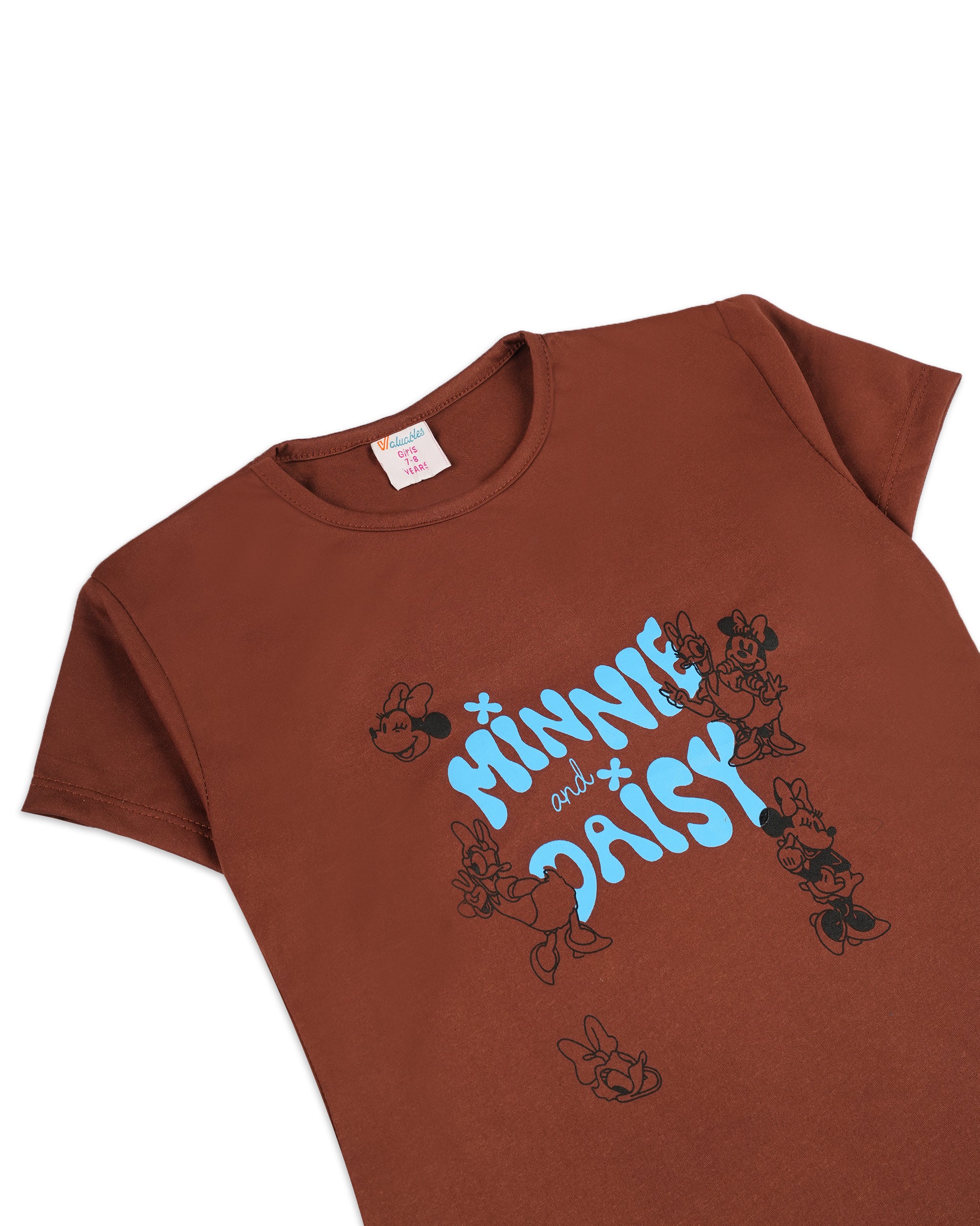 Valuables Girls' Half Sleeves T-Shirt, Girls T-Shirts, Valuables, Chase Value