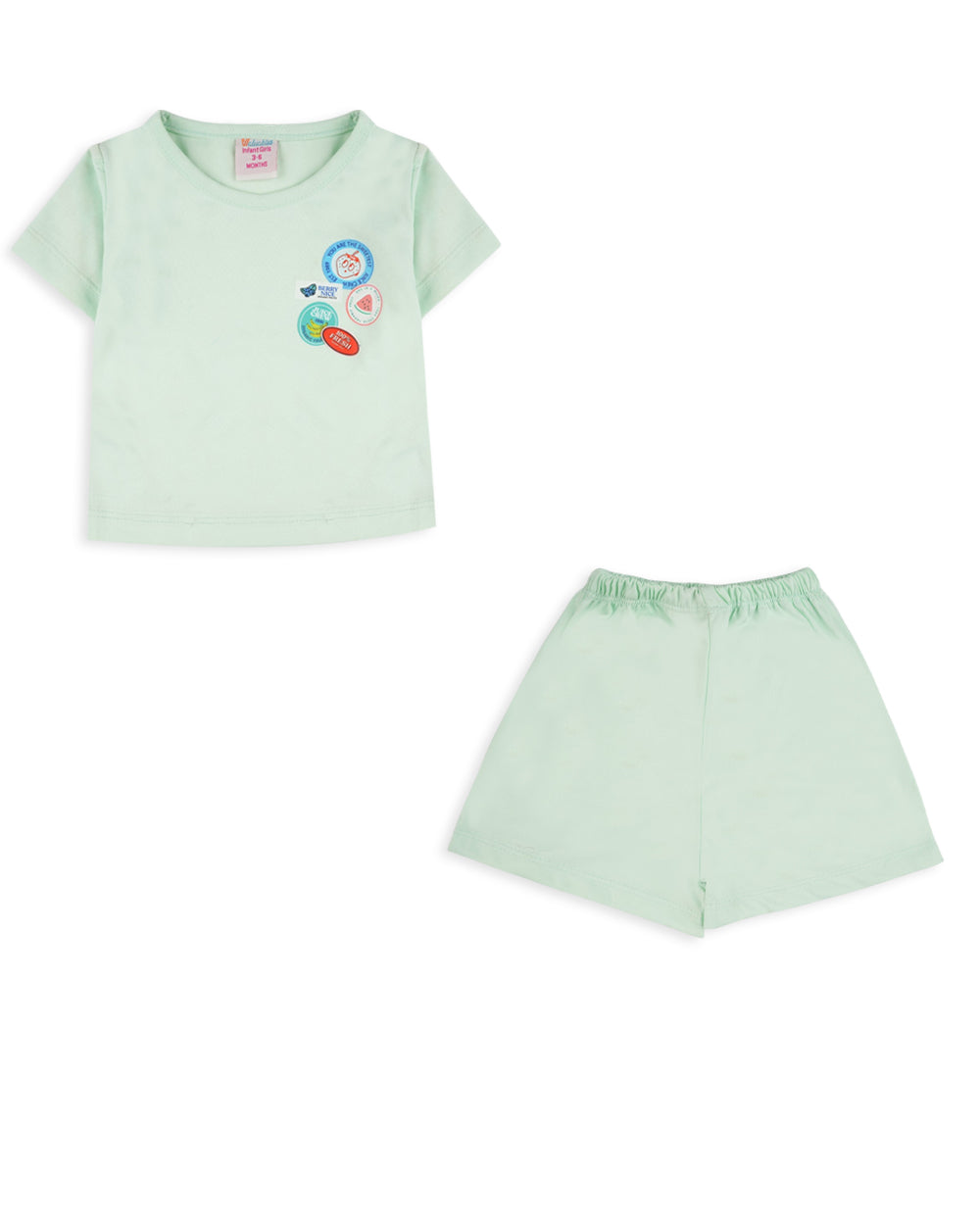 Valuables Newborn Girls' Short Suit