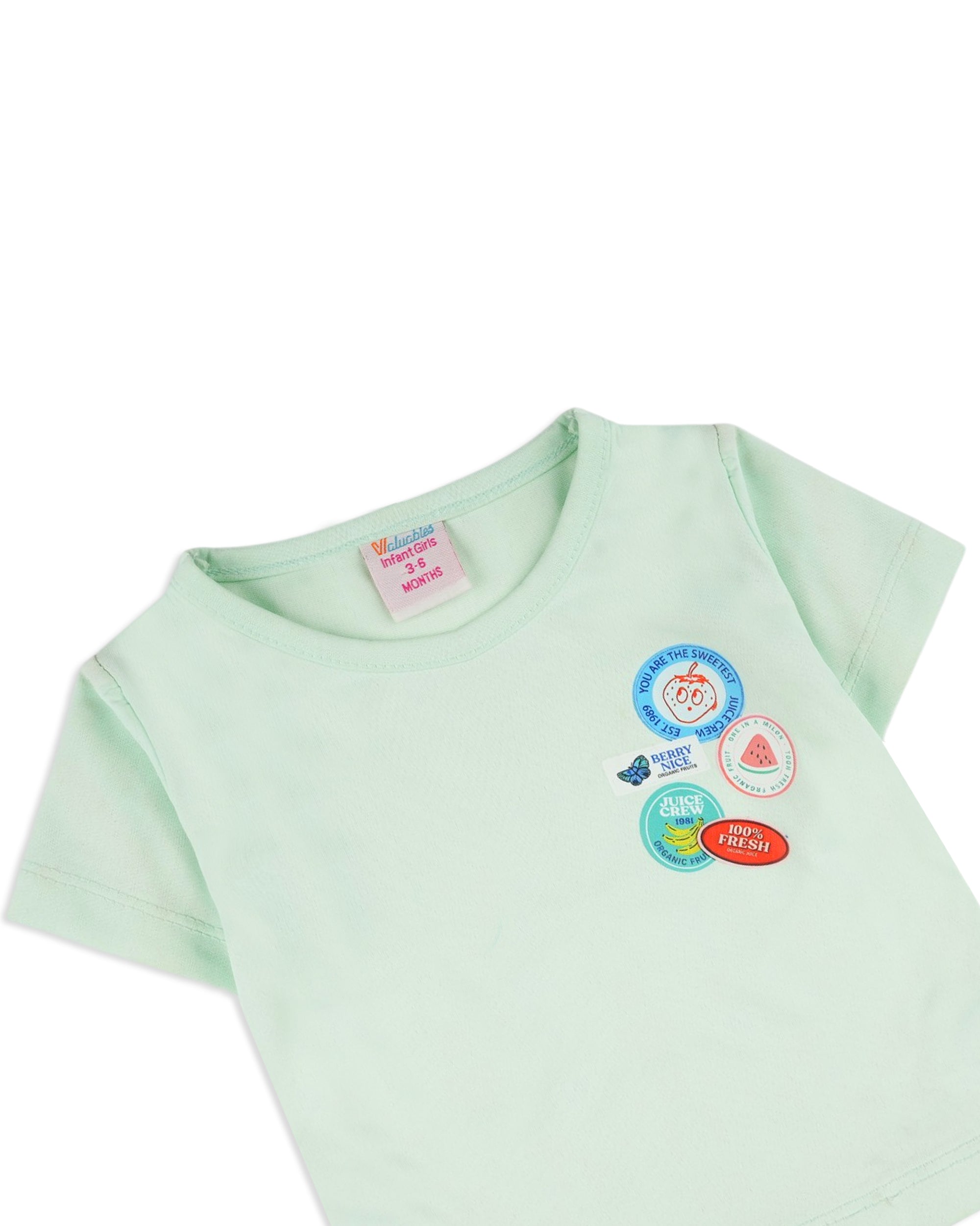 Valuables Newborn Girls' Short Suit
