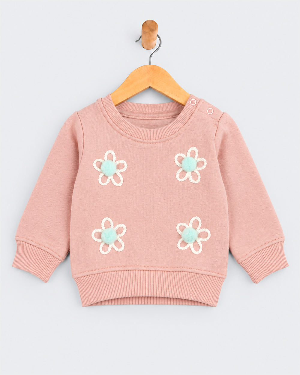 Eminent Newborn Girls Knitted Sweatshirt, Newborn Girls Hoodies & Sweat Shirts, Eminent, Chase Value
