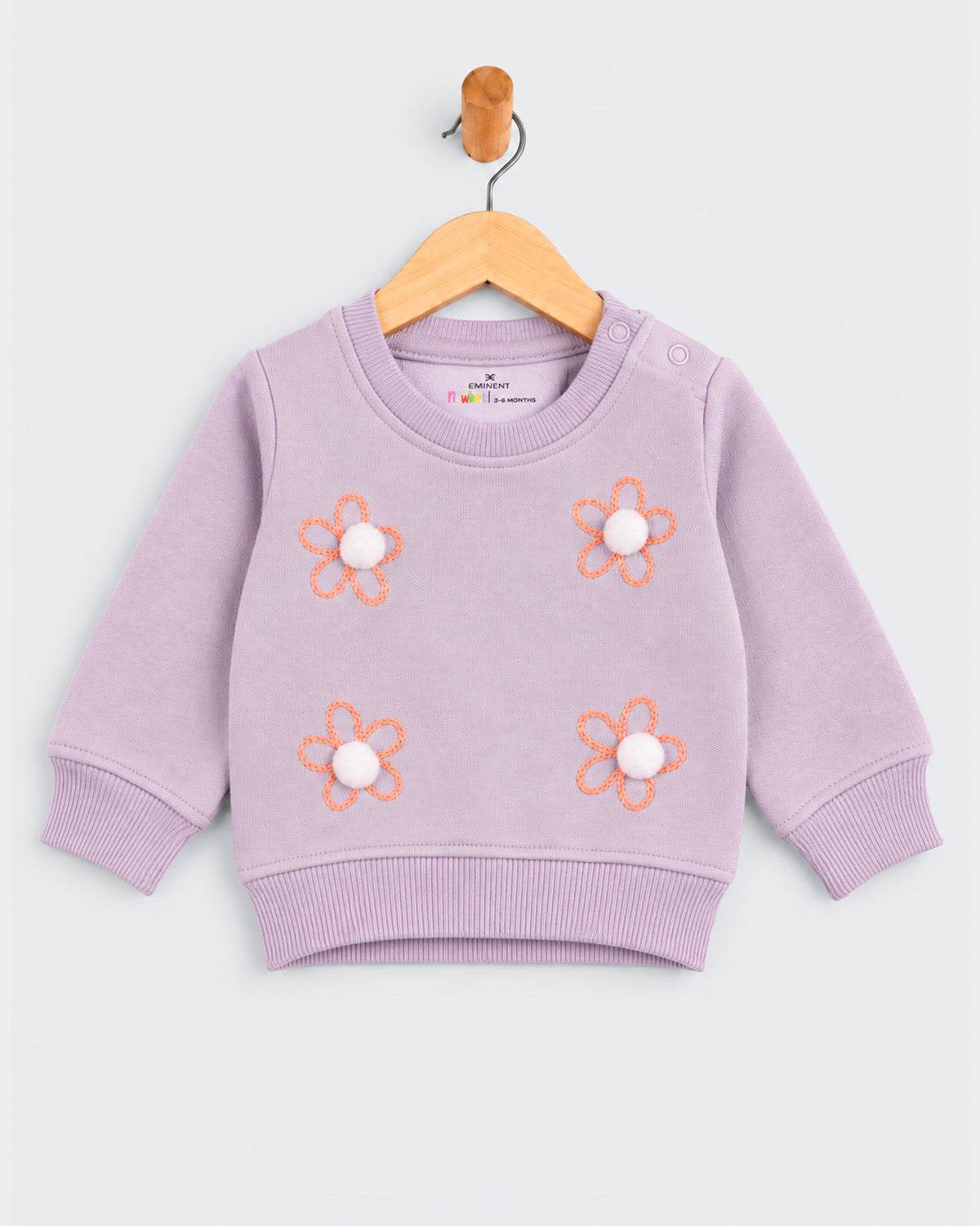 Eminent Newborn Girls Knitted Sweatshirt, Newborn Girls Hoodies & Sweat Shirts, Eminent, Chase Value