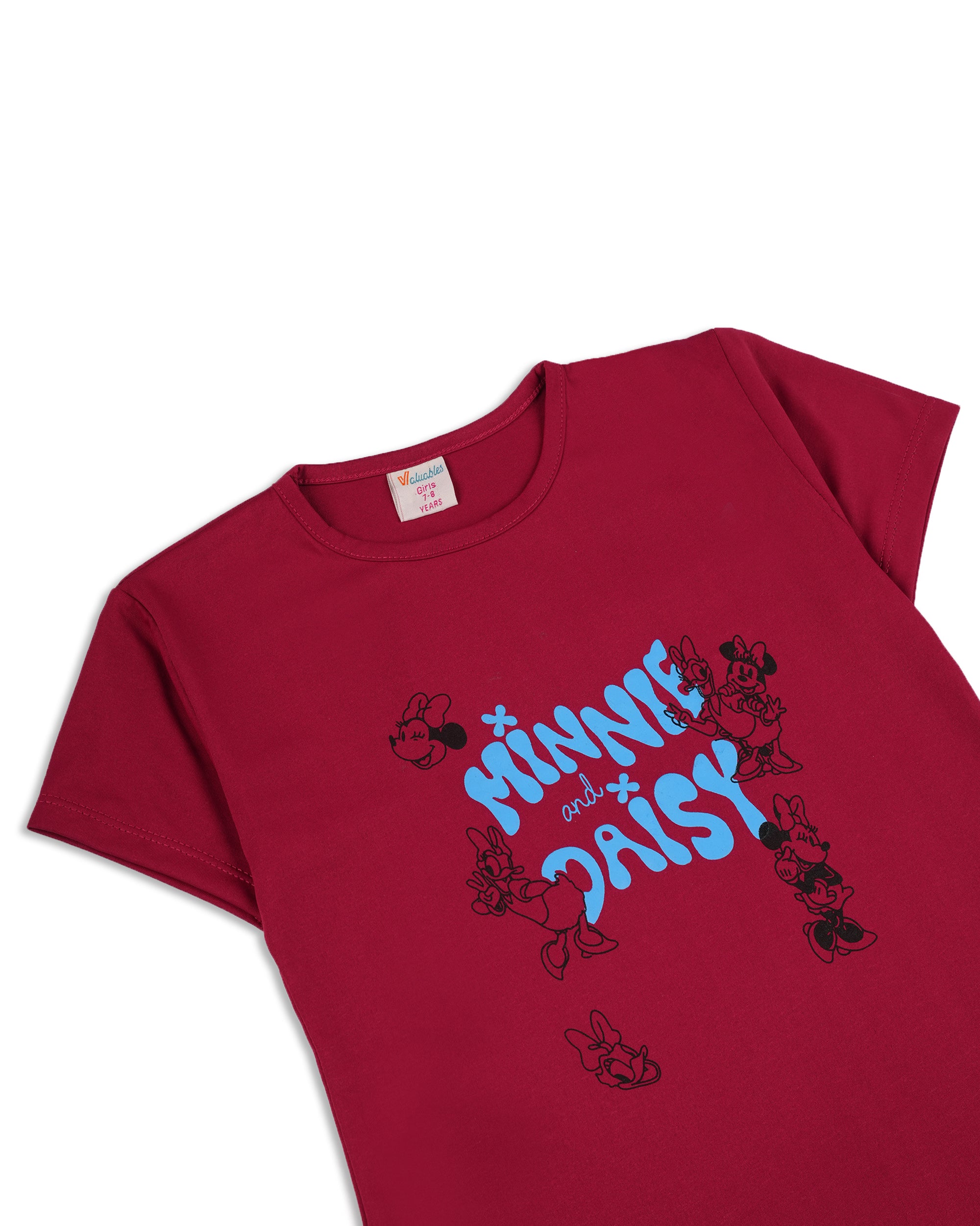Valuables Girls' Half Sleeves T-Shirt, Girls T-Shirts, Valuables, Chase Value