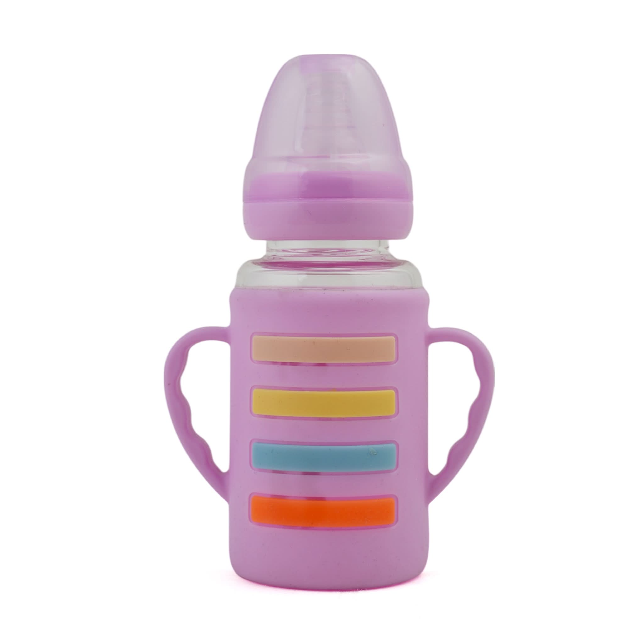 Yes Glass Bottle 120ml - Light Purple, Tiffin Boxes & Bottles, Chase Value, Chase Value