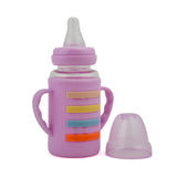 Yes Glass Bottle 120ml - Light Purple, Tiffin Boxes & Bottles, Chase Value, Chase Value