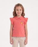 Girls' Printed Tees Half Sleeves