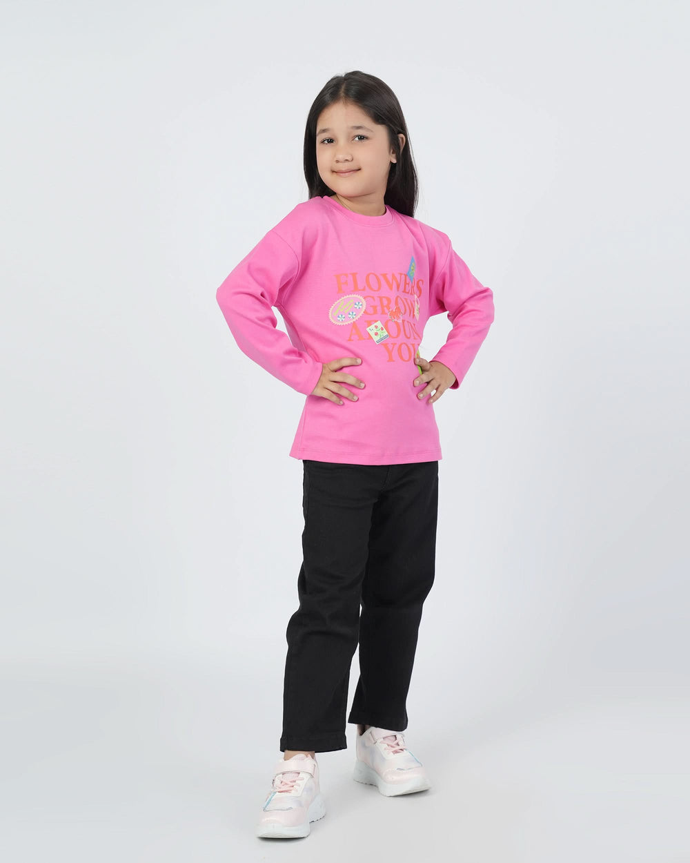 Eminent Girl Full Sleeves T-Shirt, Girls T-Shirts, Eminent, Chase Value