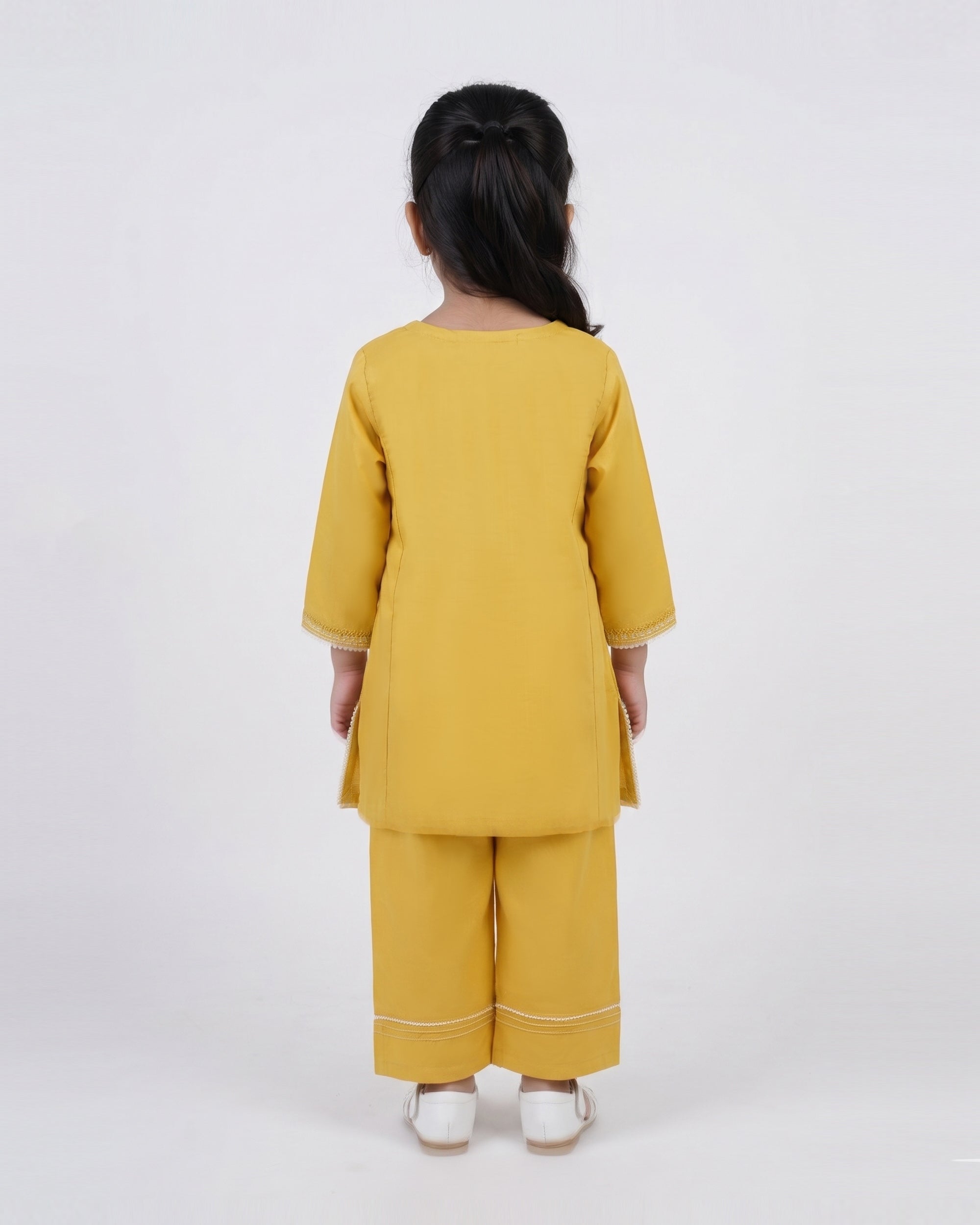 Girls’ Signature Embroidered 2 Pc Suit
