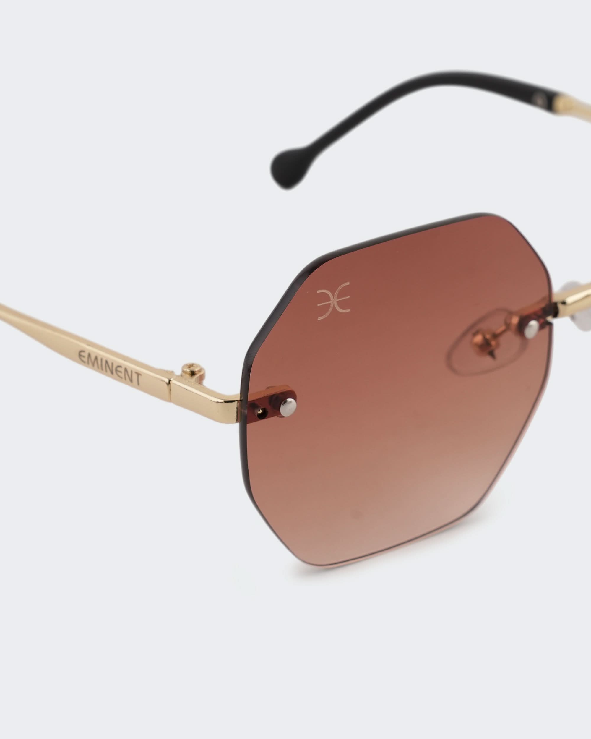 Eminent Rimless Octagon Sunglasses, Girls Sunglasses, Eminent, Chase Value