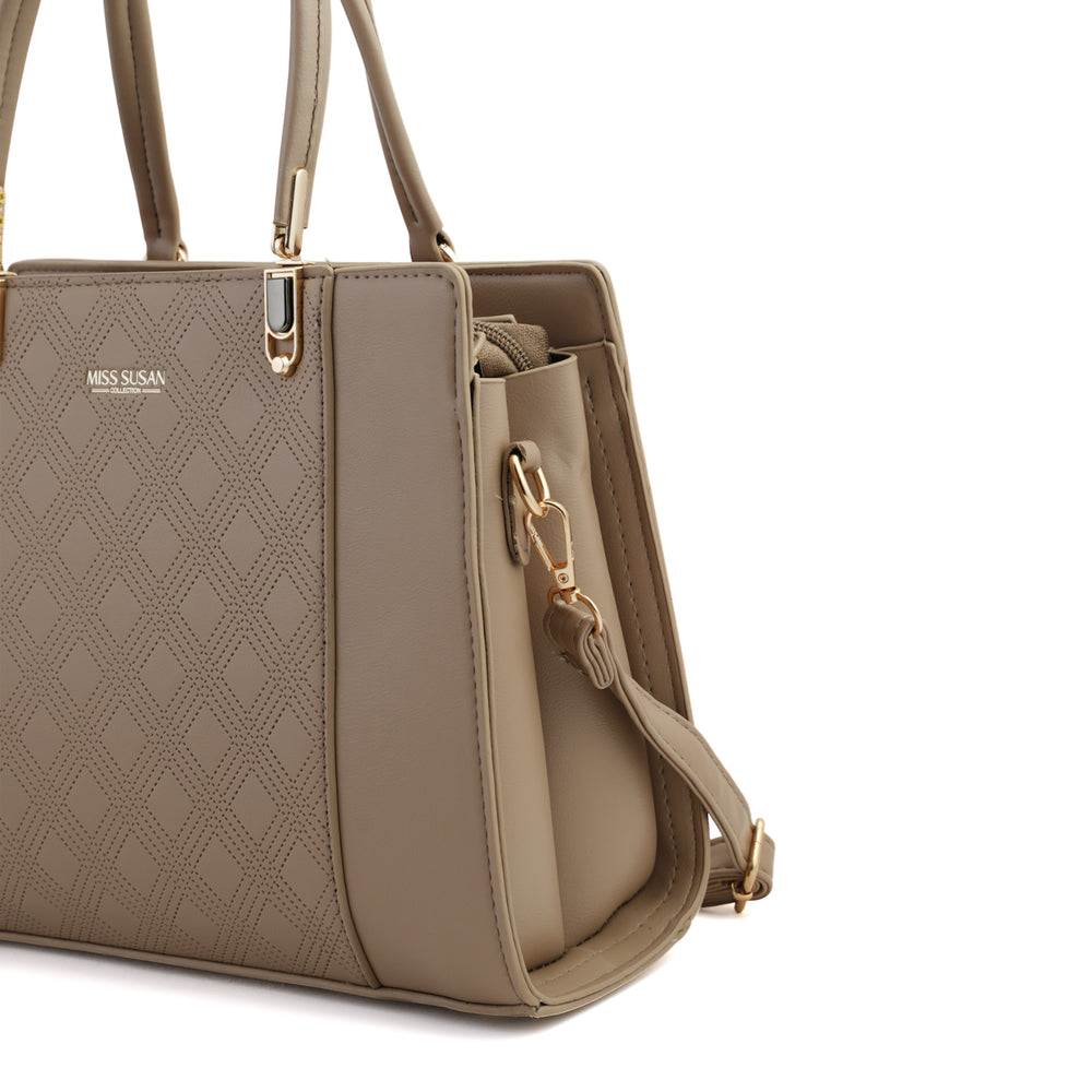 Women's Shoulder Bag - Beige, Women Bags, Chase Value, Chase Value