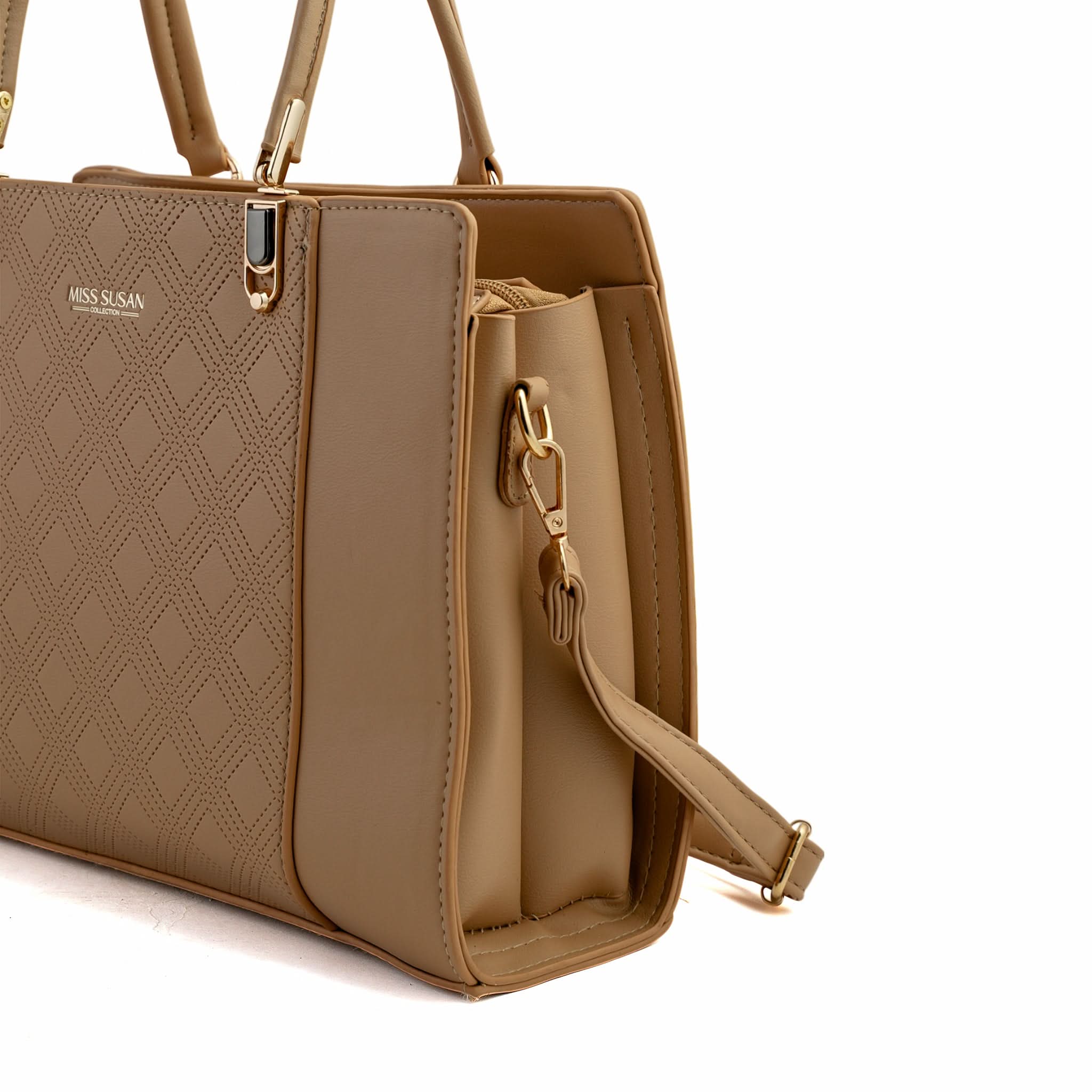 Women's Shoulder Bag - Khaki, Women Bags, Chase Value, Chase Value
