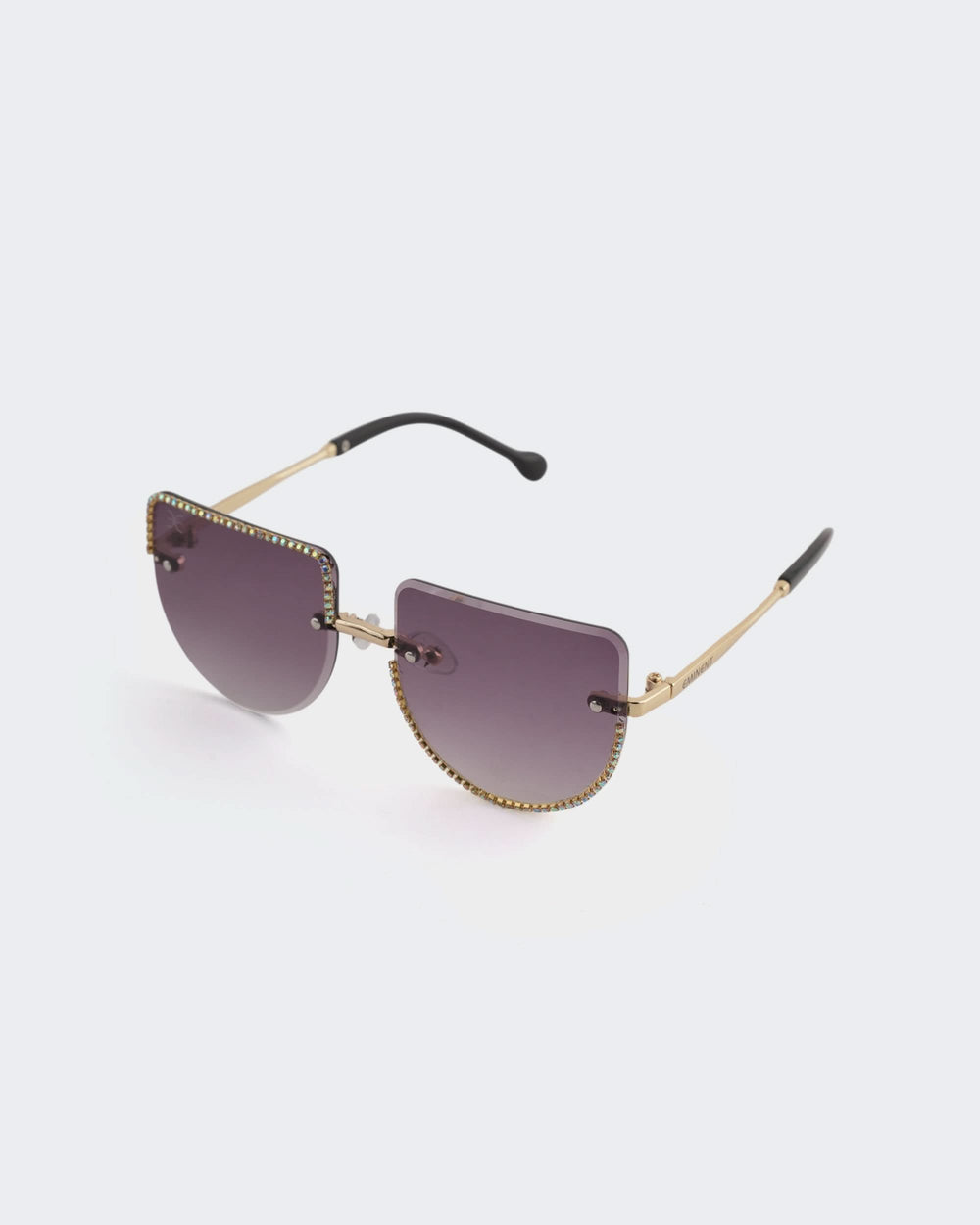 Eminent Rimless Square Rhinestone Sunglasses, Girls Sunglasses, Eminent, Chase Value