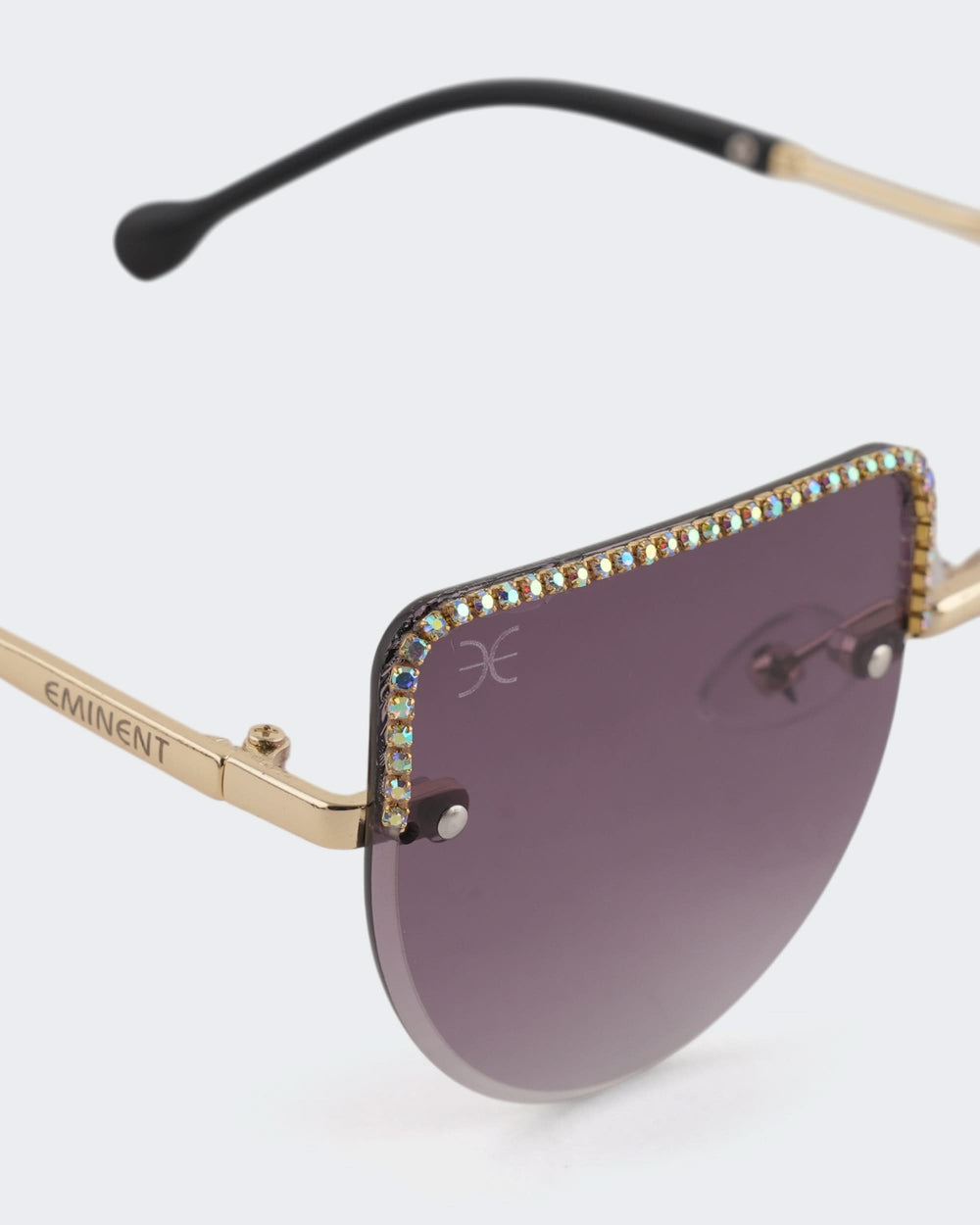 Eminent Rimless Square Rhinestone Sunglasses, Girls Sunglasses, Eminent, Chase Value