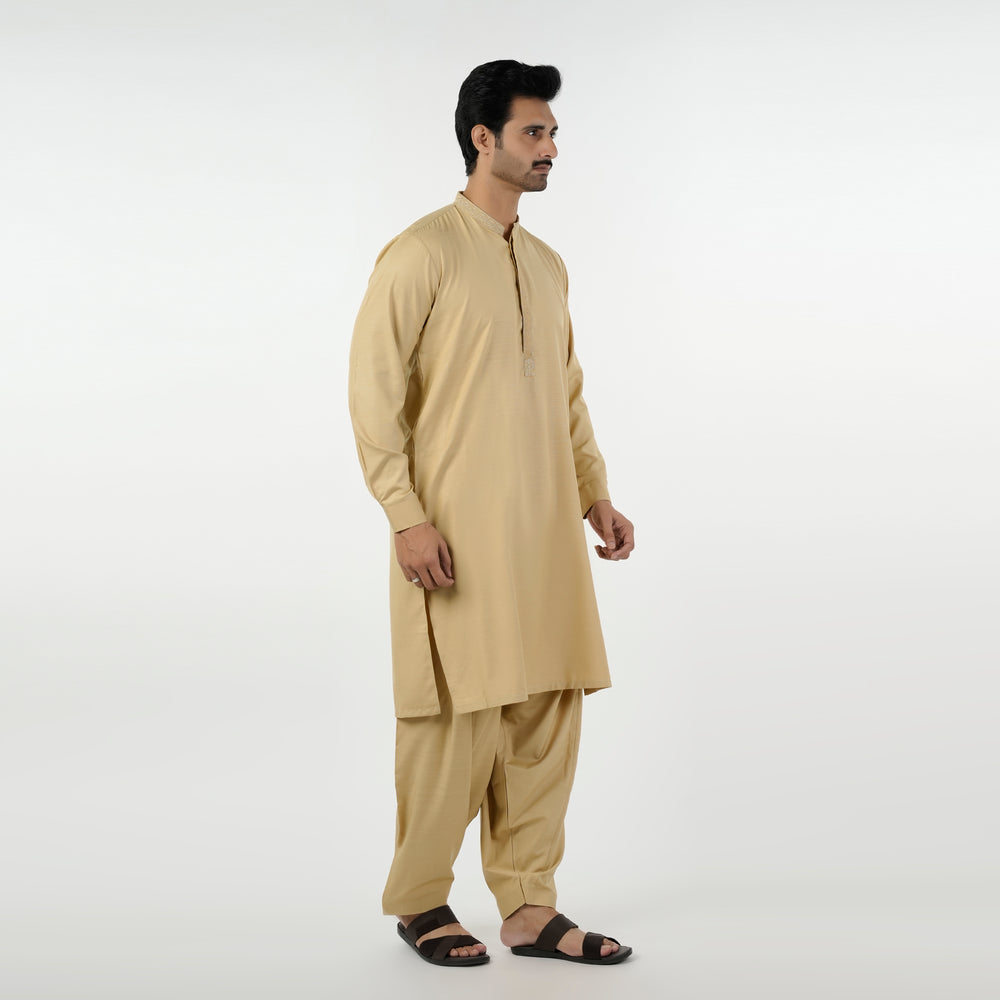 Eminent Men's Kurta Shalwar Suit - Beige, Men's Shalwar Kameez, Eminent, Chase Value