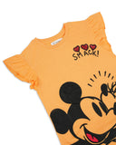 Girls' Printed Half Sleeves T-Shirt