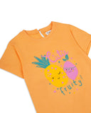 Girls' Printed Half Sleeves T-Shirt