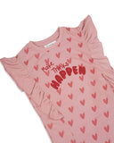 Girls' Printed Half Sleeves T-Shirt