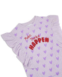 Girls' Printed Half Sleeves T-Shirt
