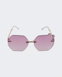Eminent Rimless Octagon Sunglasses, Girls Sunglasses, Eminent, Chase Value