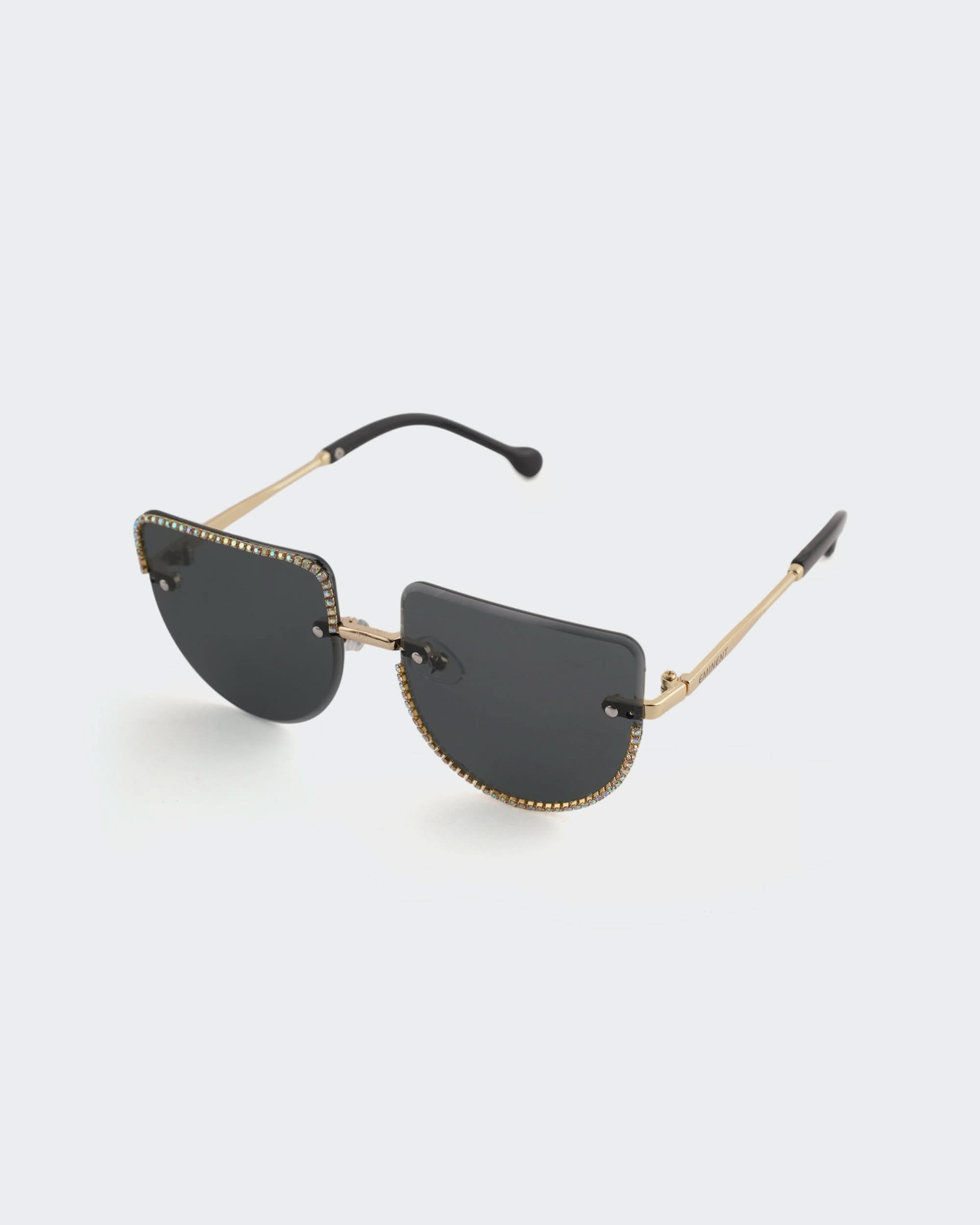 Eminent Rimless Square Rhinestone Sunglasses, Girls Sunglasses, Eminent, Chase Value