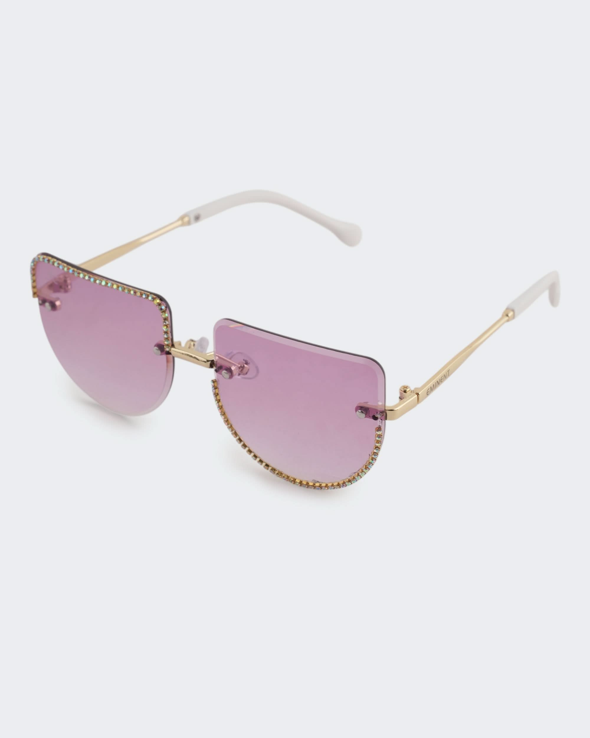 Eminent Rimless Square Fashion Sunglasses, Girls Sunglasses, Eminent, Chase Value