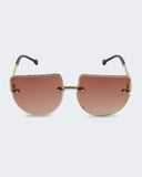 Eminent Rimless Square Rhinestone Sunglasses, Girls Sunglasses, Eminent, Chase Value