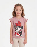 Girls' Printed Half Sleeves T-Shirt