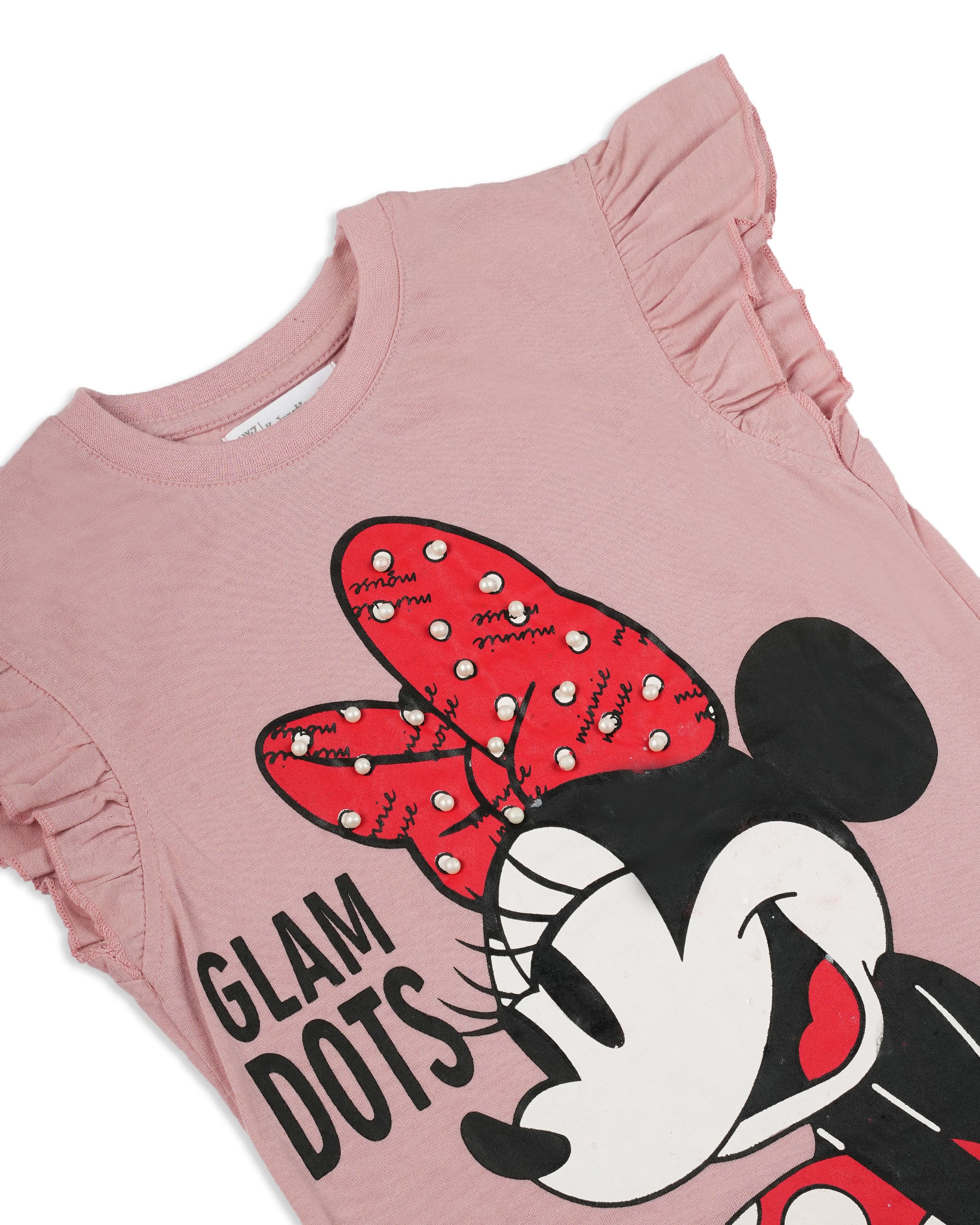 Girls' Printed Half Sleeves T-Shirt