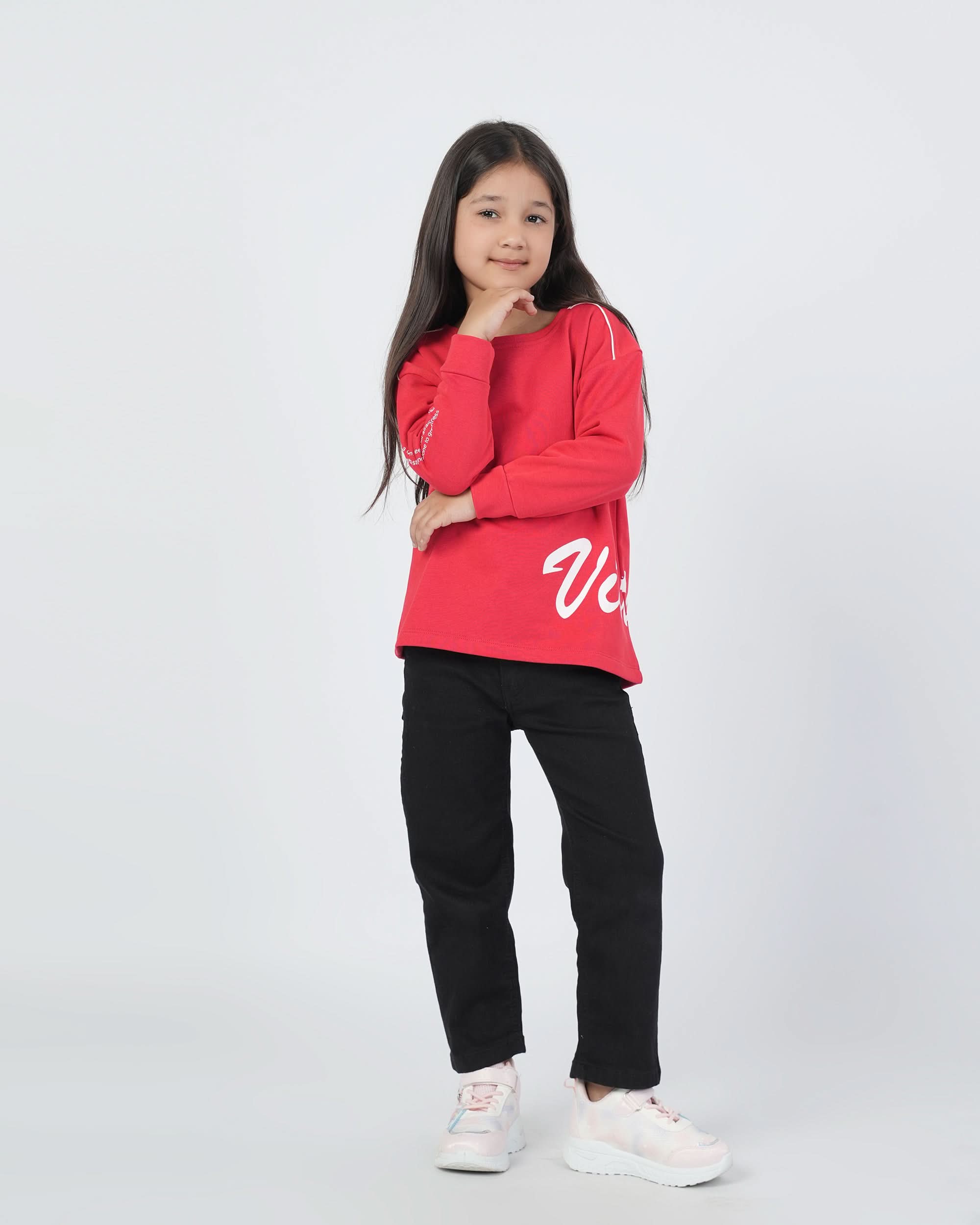 Eminent Girl Full Sleeves T-Shirt, Girls T-Shirts, Eminent, Chase Value