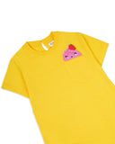 Girls' Printed Half Sleeves T-Shirt