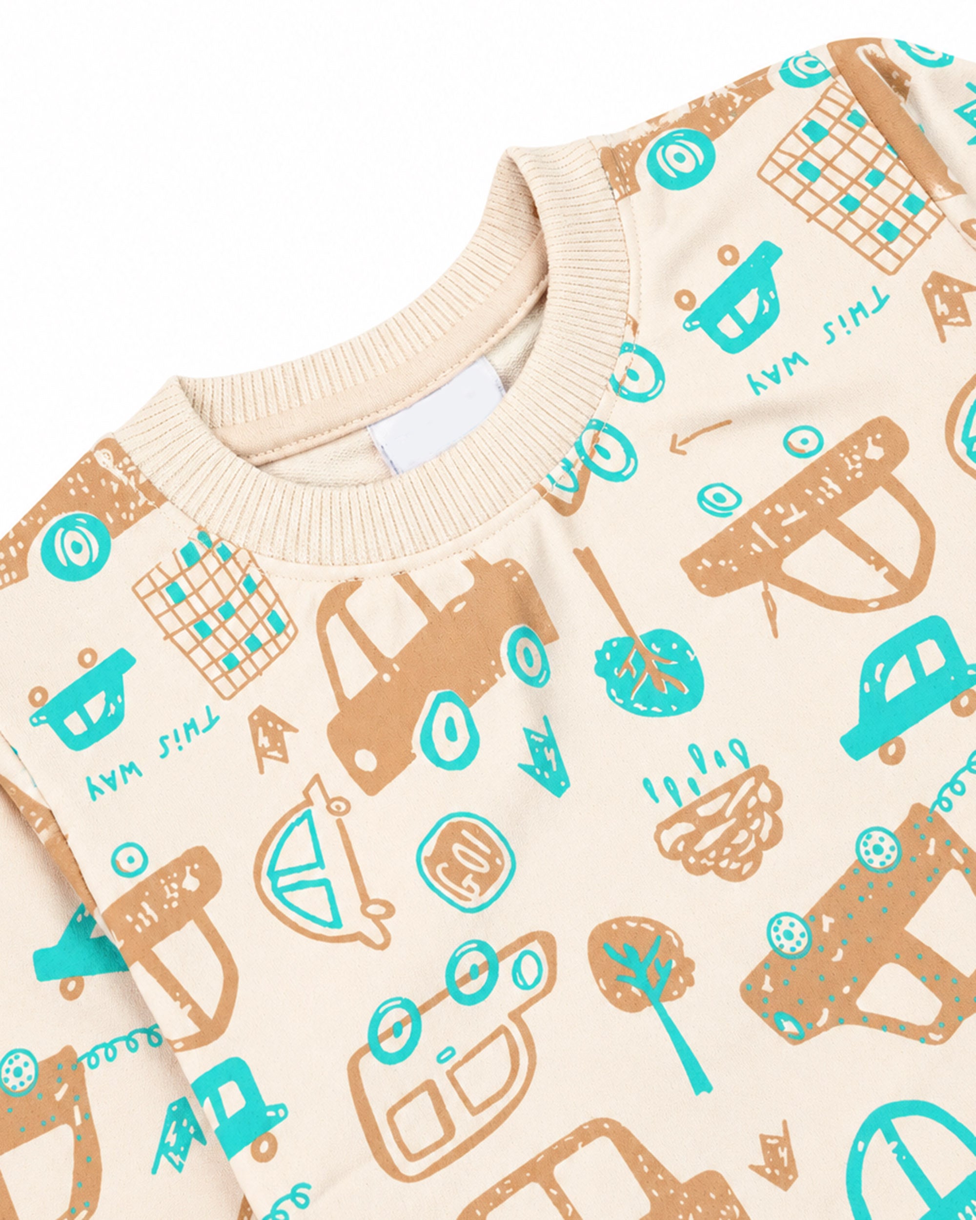 Valuables Newborn Boys Round Neck Sweatshirt, Newborn Boys Hoodies & Sweatshirts, Valuables, Chase Value