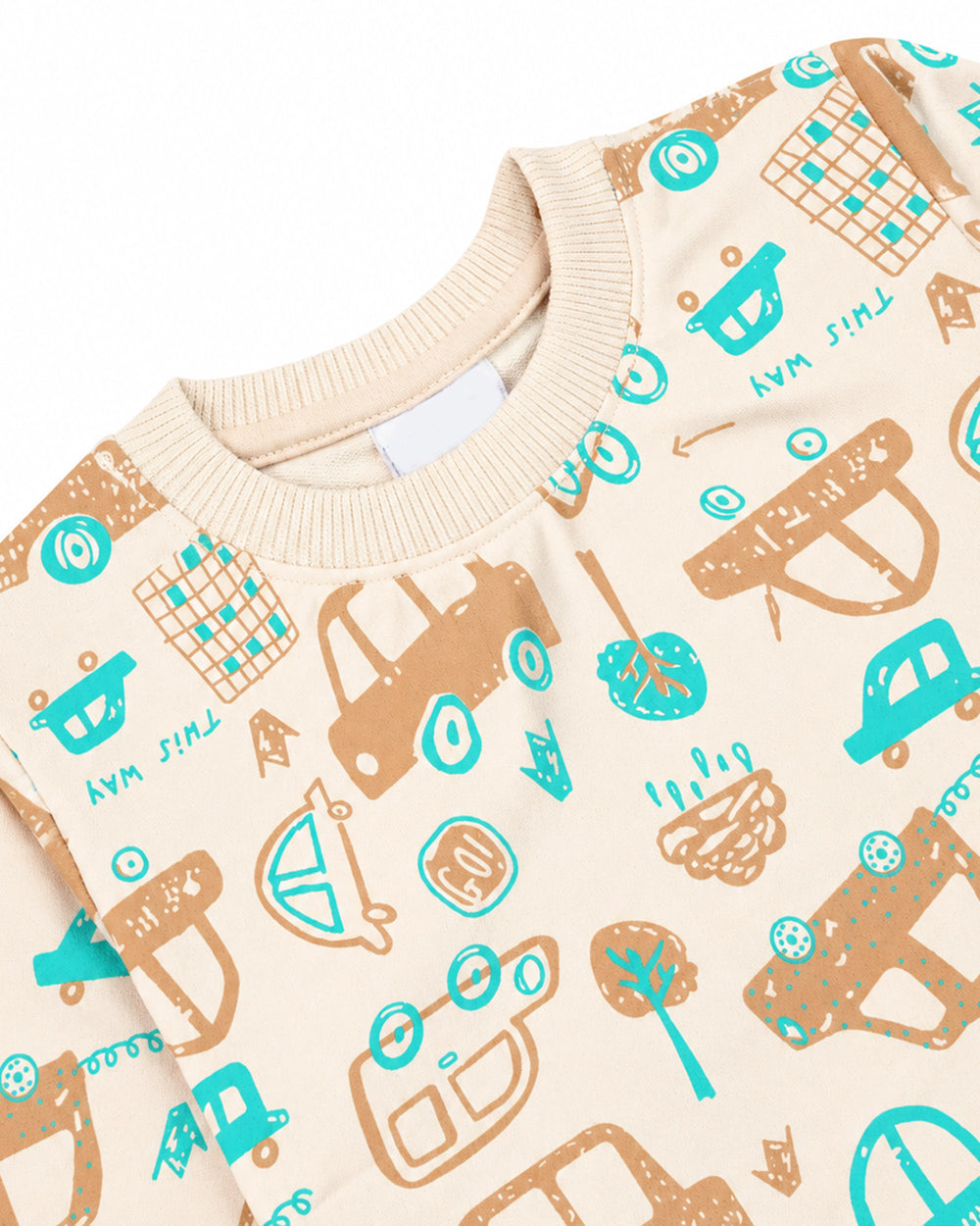 Valuables Newborn Boys Round Neck Sweatshirt, Newborn Boys Hoodies & Sweatshirts, Valuables, Chase Value