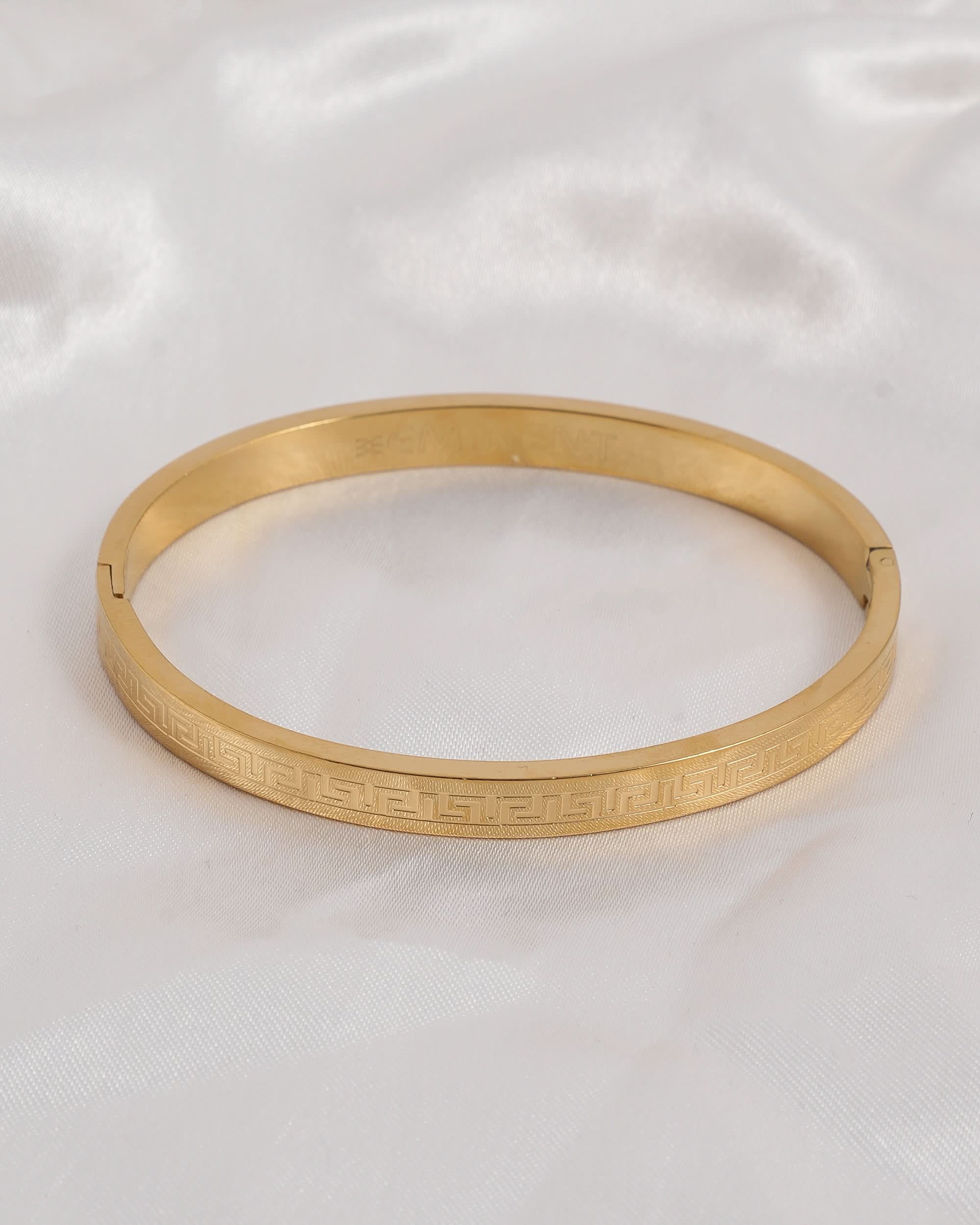 Eminent Women's Bracelet - Golden, Women Bangles & Bracelets, Eminent, Chase Value