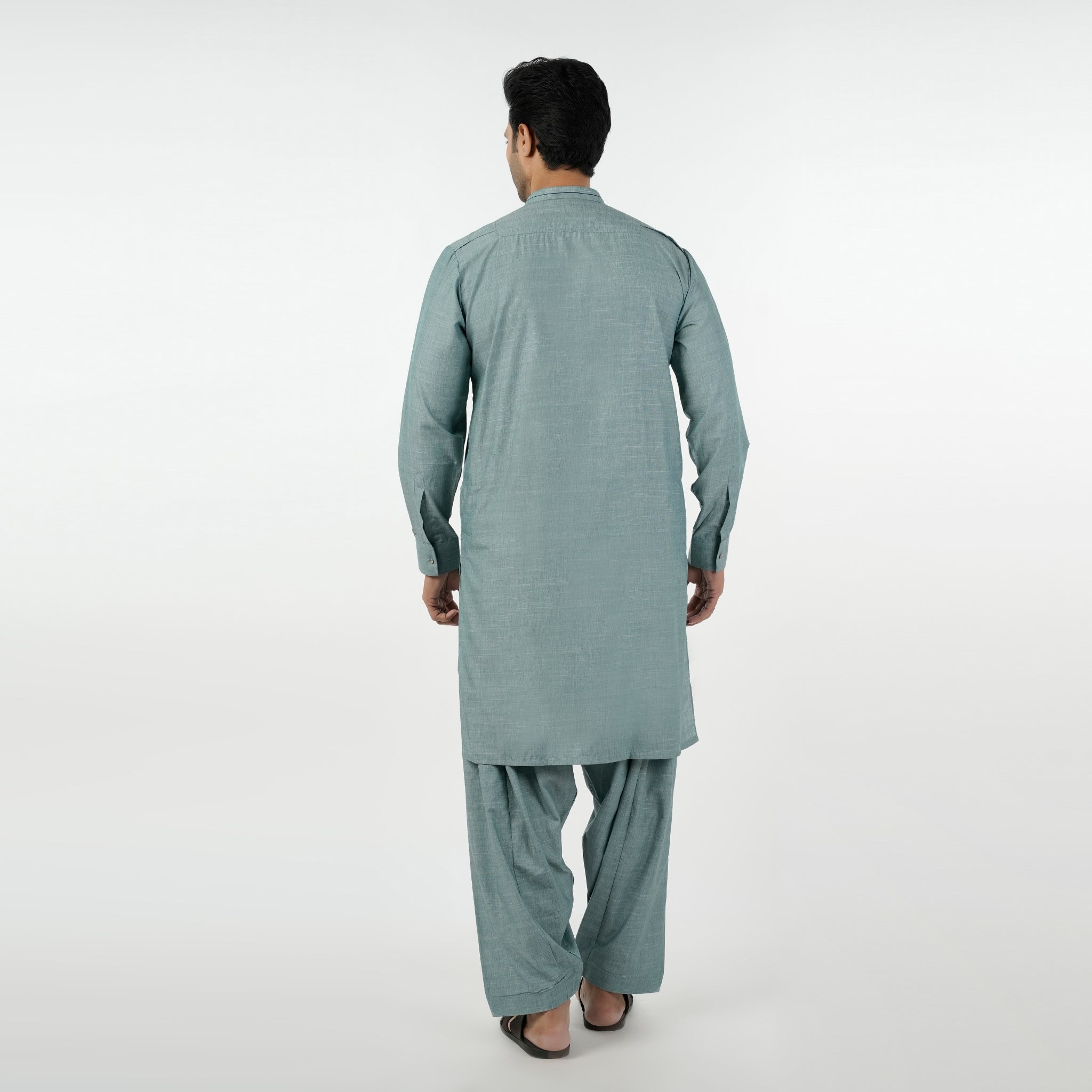 Eminent Men's Kurta Shalwar Suit - Green, Men's Shalwar Kameez, Eminent, Chase Value