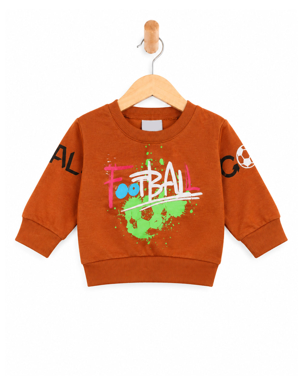 Valuables Newborn Boys Round Neck Sweatshirt, Newborn Boys Hoodies & Sweatshirts, Valuables, Chase Value