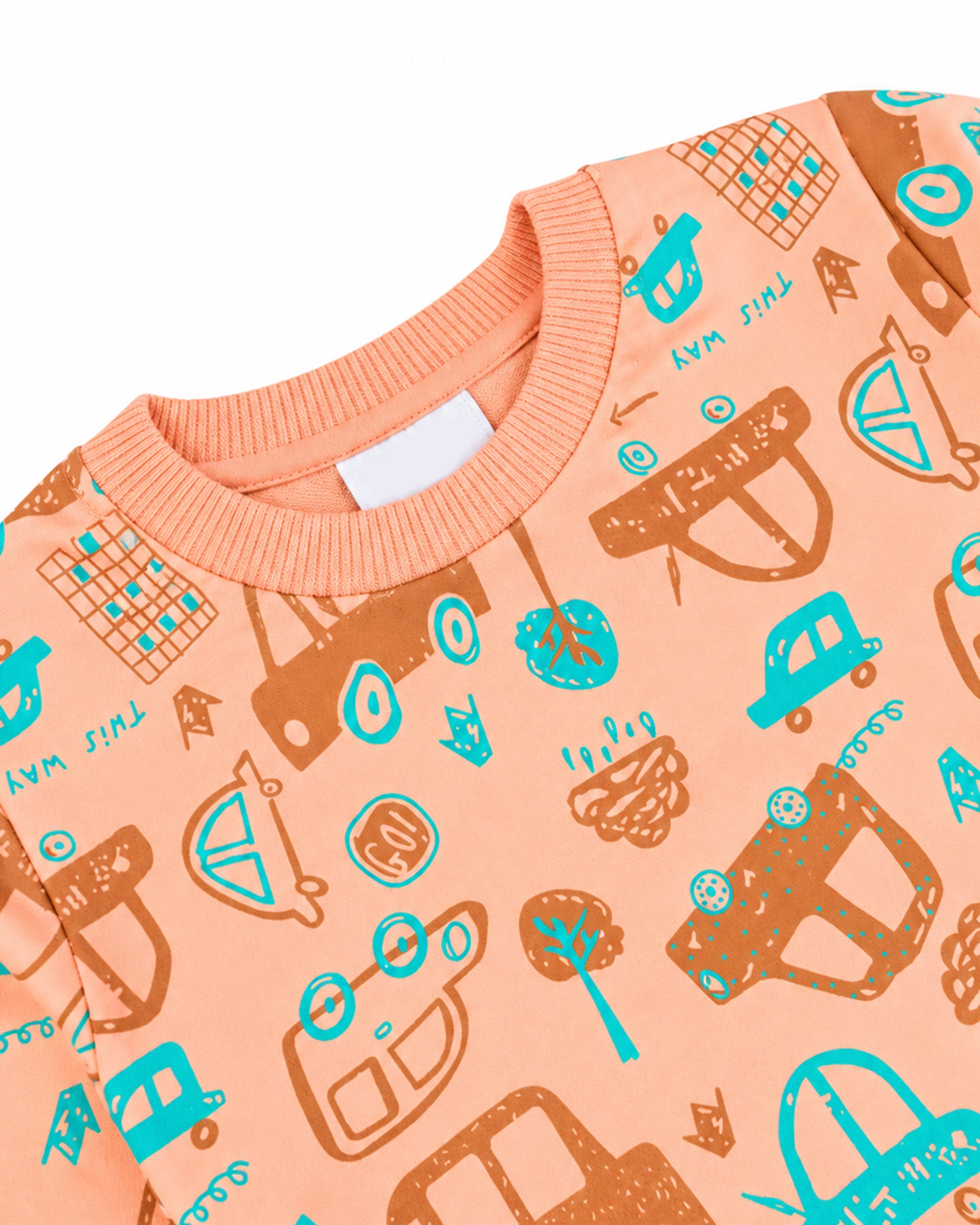 Valuables Newborn Boys Round Neck Sweatshirt, Newborn Boys Hoodies & Sweatshirts, Valuables, Chase Value