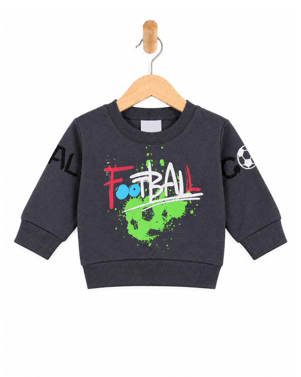 Valuables Newborn Boys Round Neck Sweatshirt, Newborn Boys Hoodies & Sweatshirts, Valuables, Chase Value